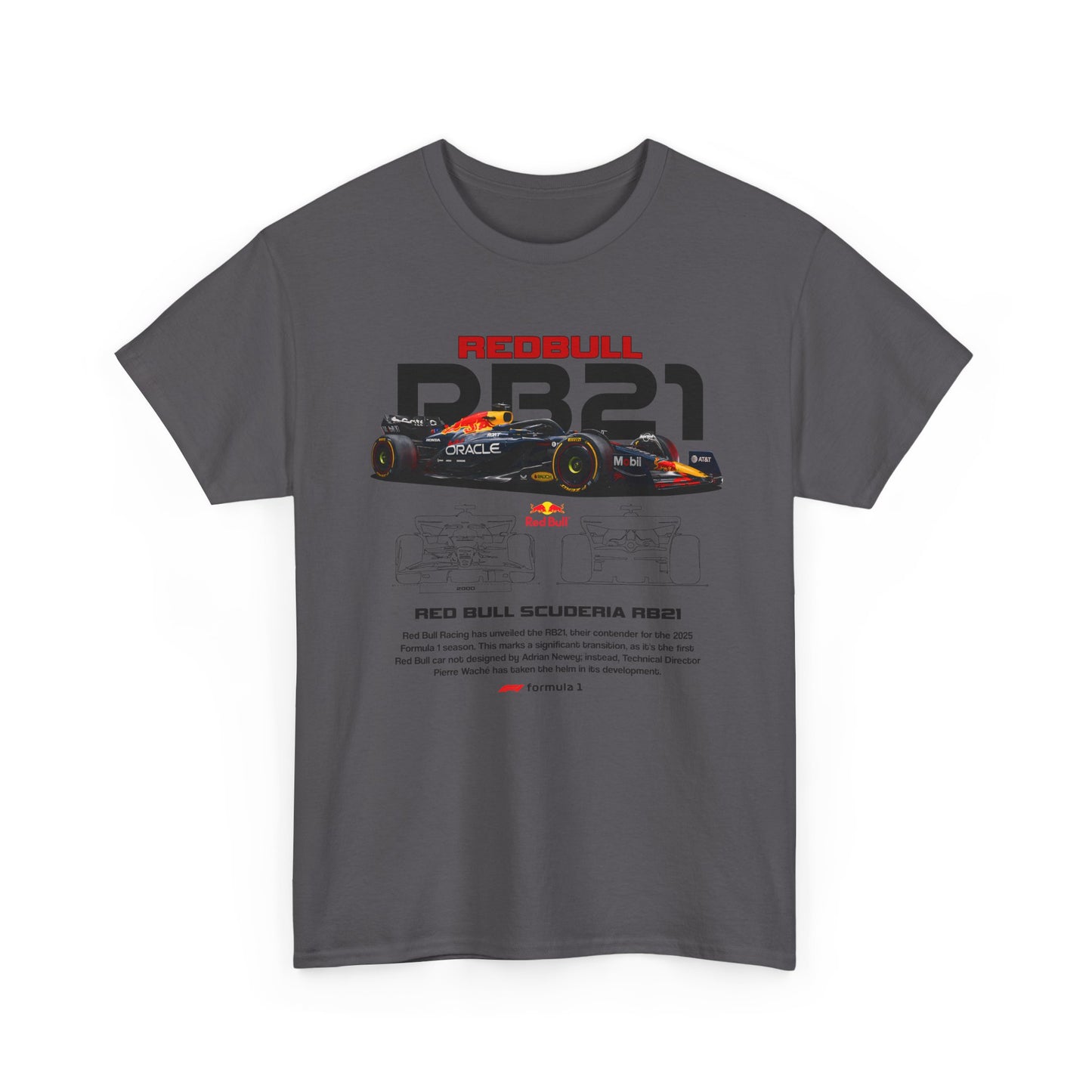 Red Bull Formula 1 Unisex Tee Shirt