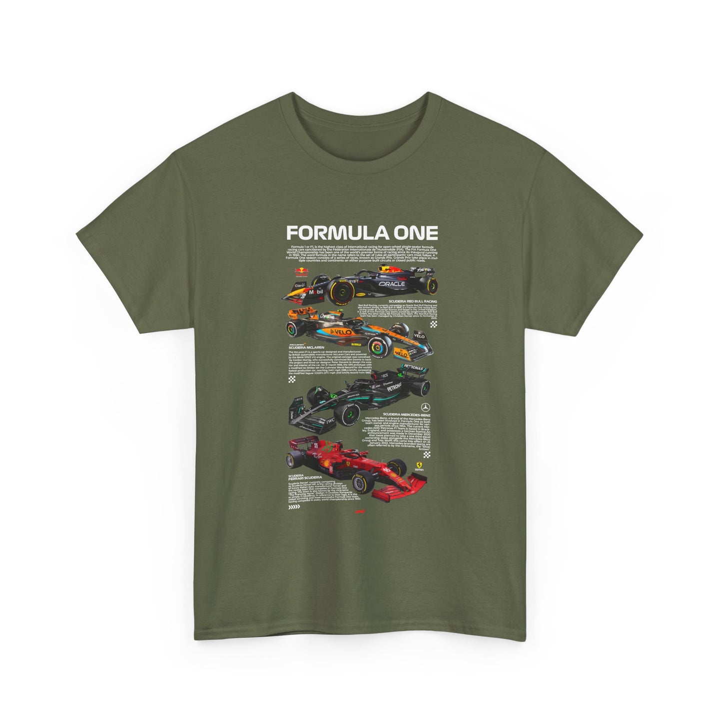 Scuderias Formula 1 Unisex Tee