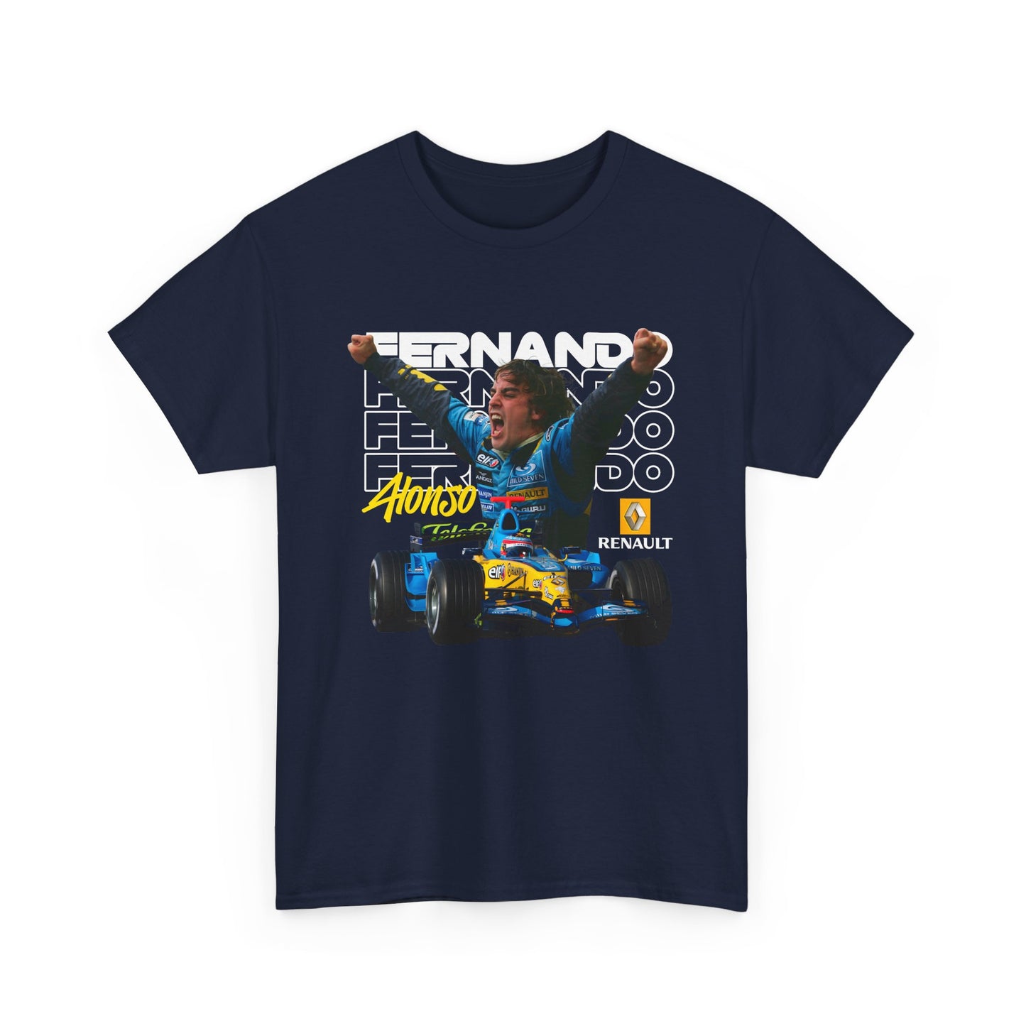 Fernando Alonso Formula 1 Unisex T Shirt