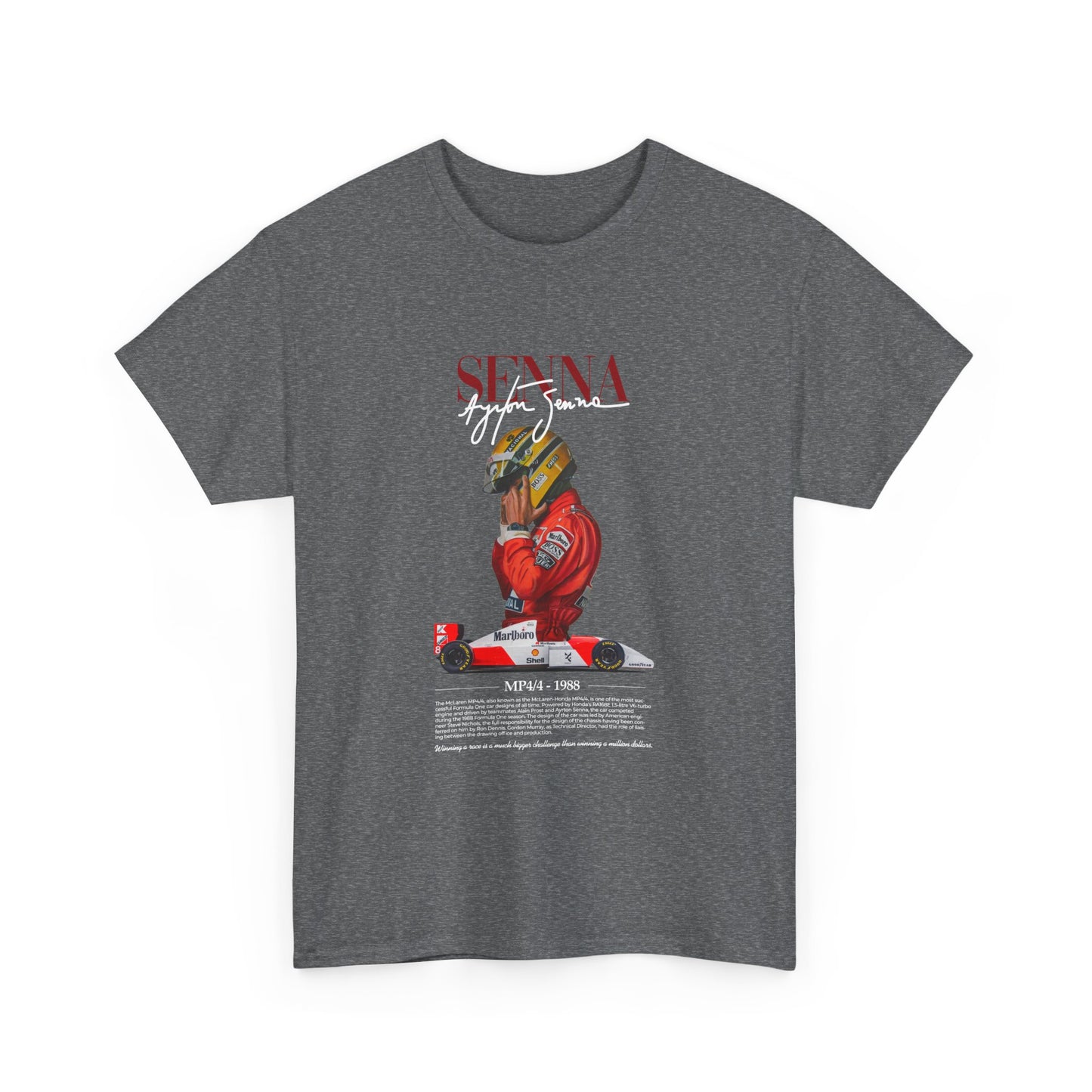 Senna Formula 1 Unisex Tee