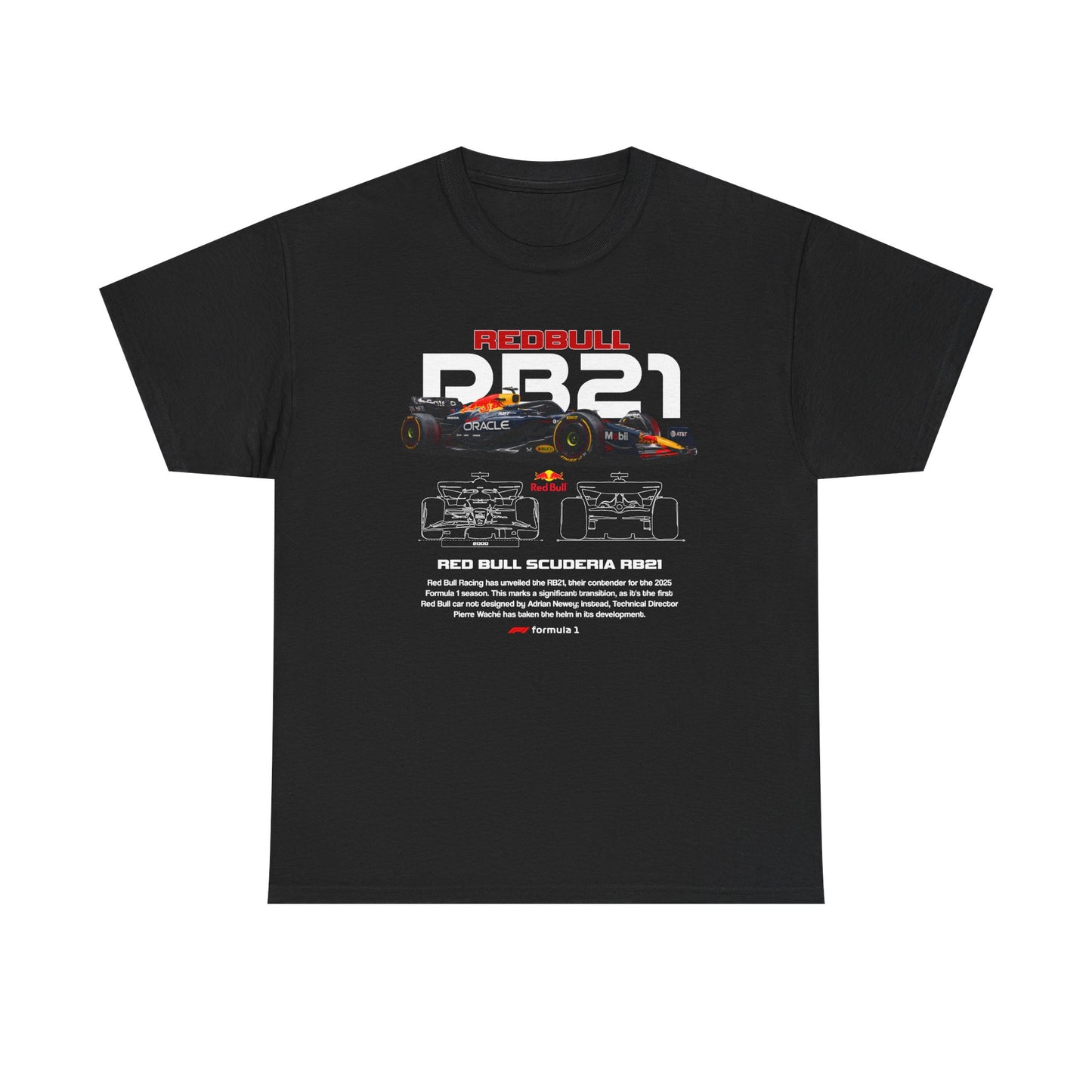 Red Bull Formula 1 Unisex Tee Shirt