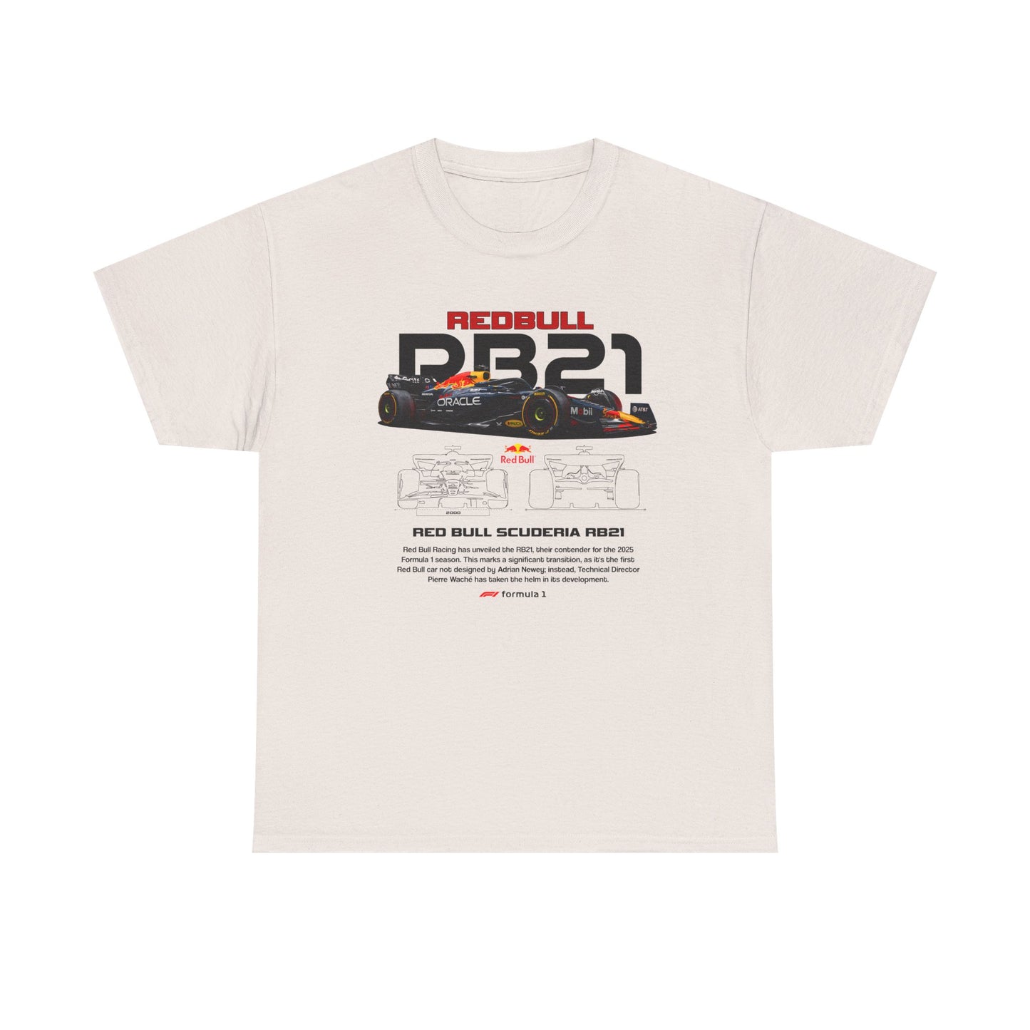 Red Bull Formula 1 Unisex Tee Shirt