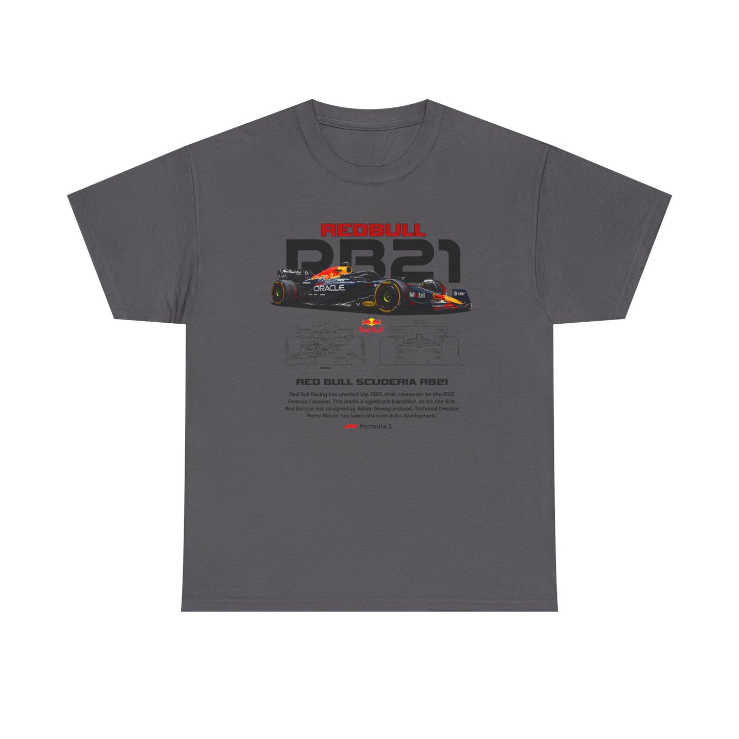 Red Bull Formula 1 Unisex Tee Shirt