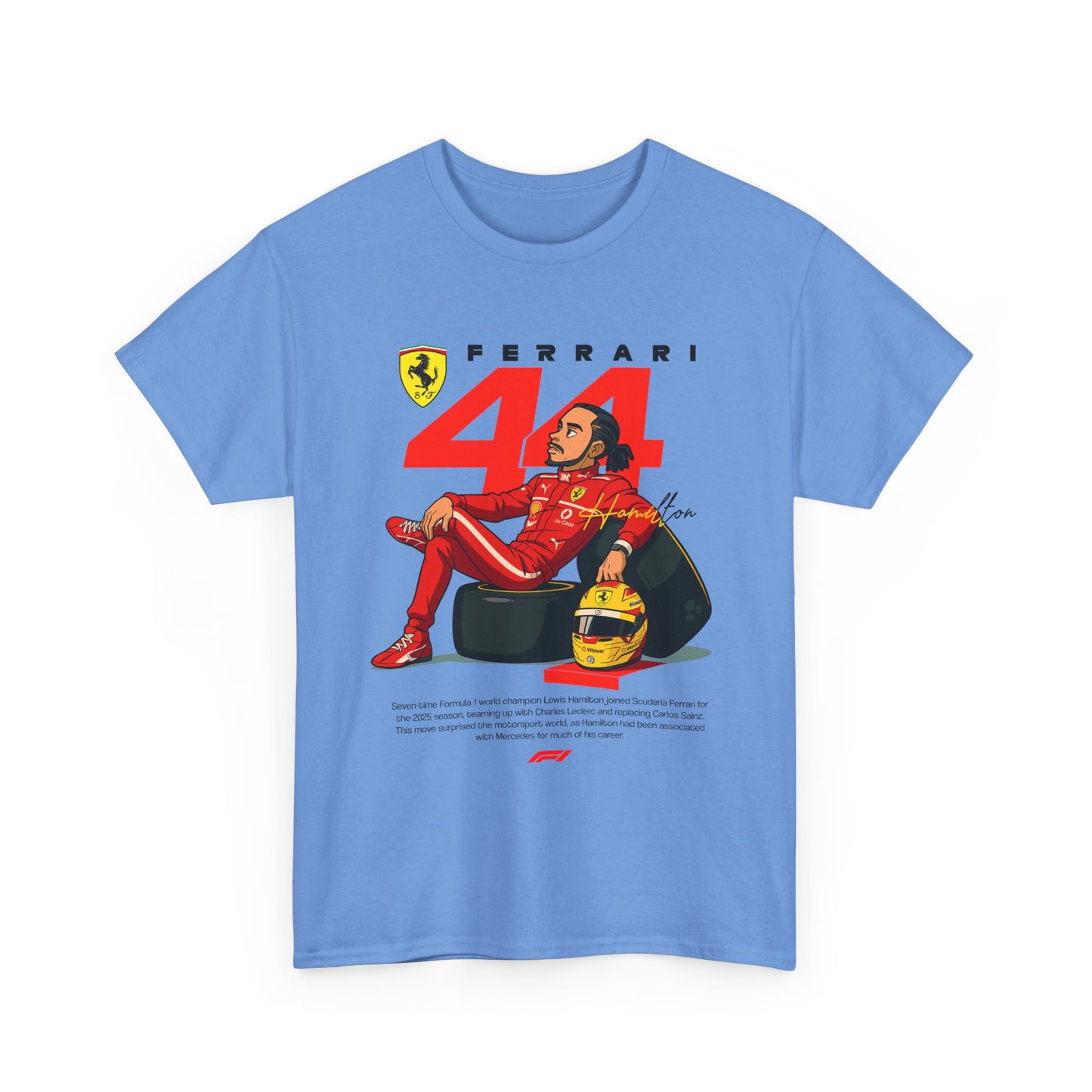 Ferrari 44 Hamilton Formula 1 Unisex Tee