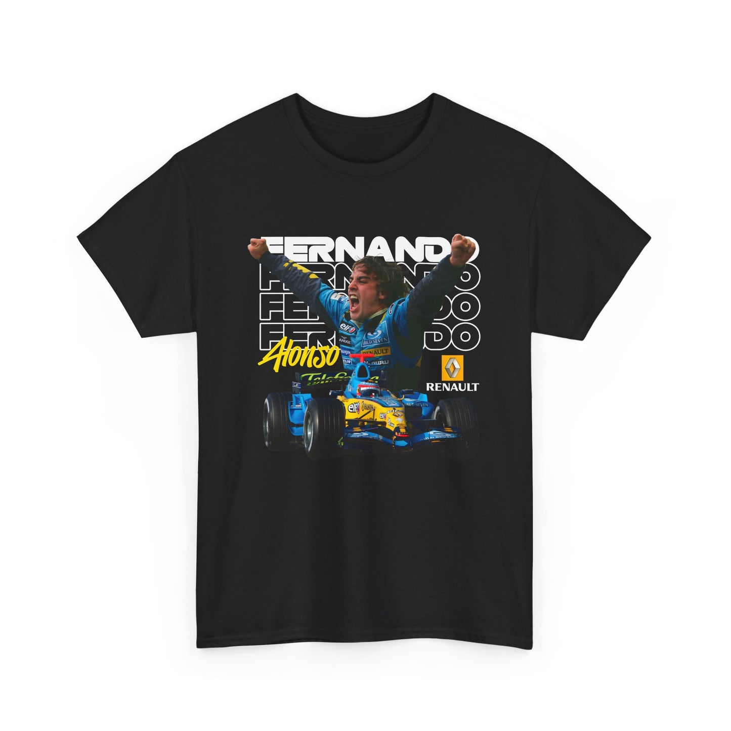 Fernando Alonso Formula 1 Unisex T Shirt