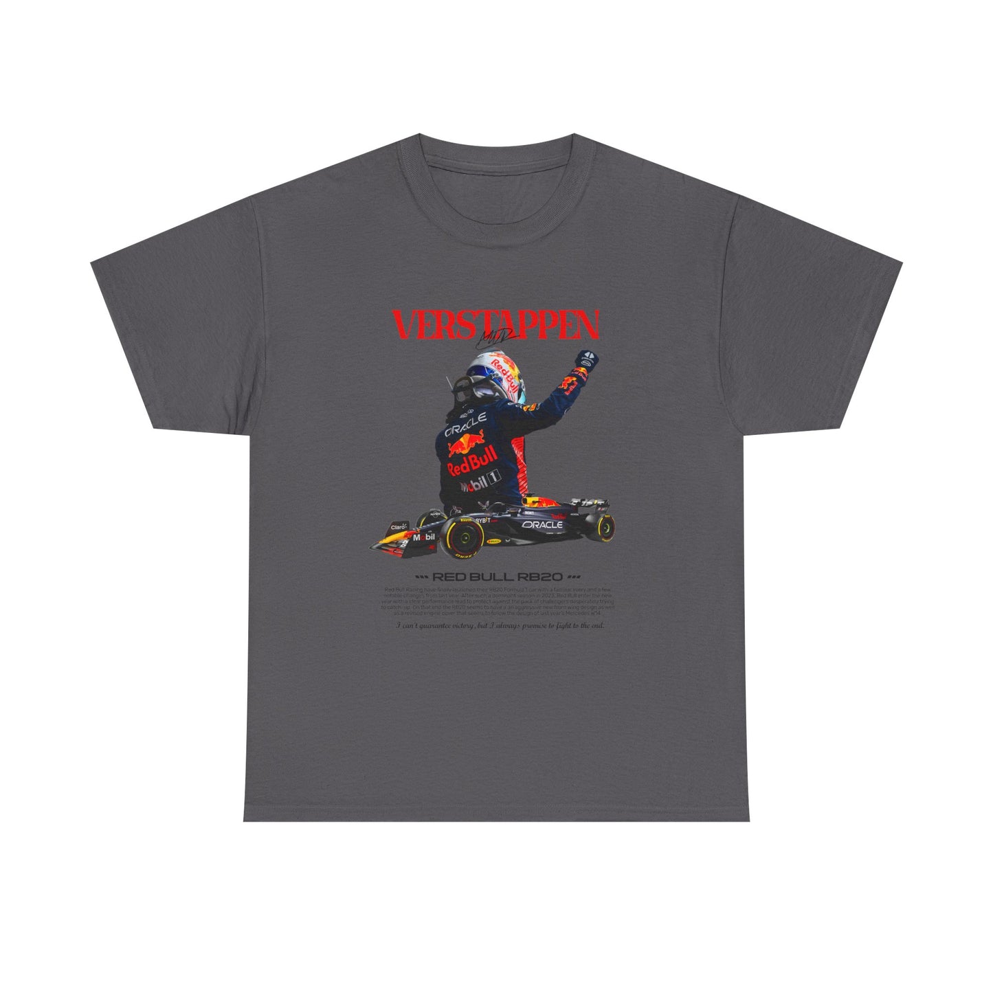 Max Verstappen Formula 1 Unisex T Shirt