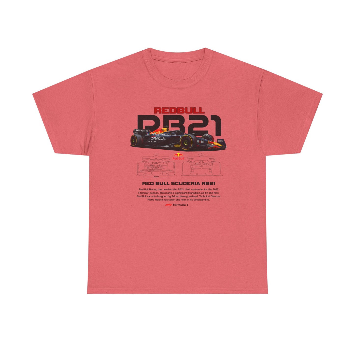 Red Bull Formula 1 Unisex Tee Shirt