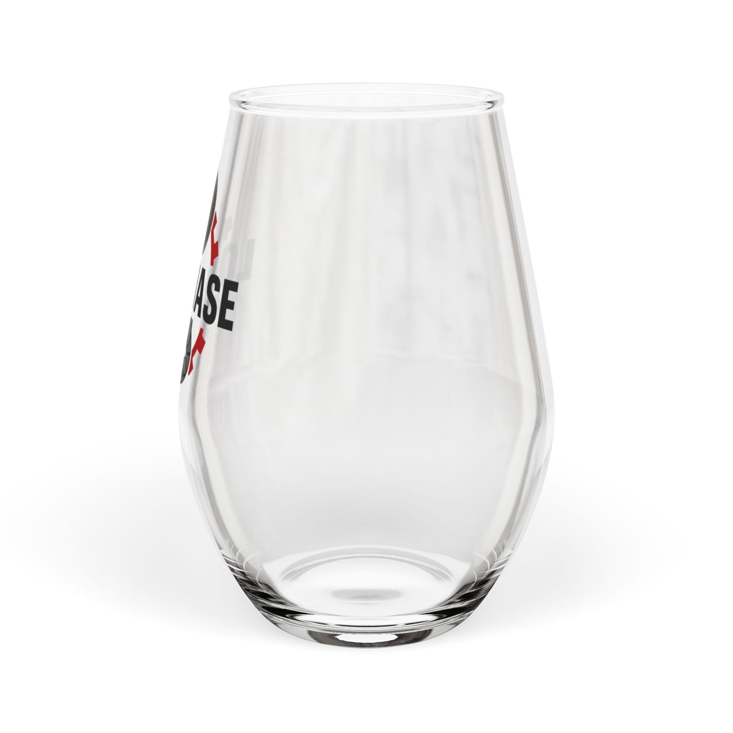 LogPhase Cobra Logo Stemless Wine Glass – 11.75 oz