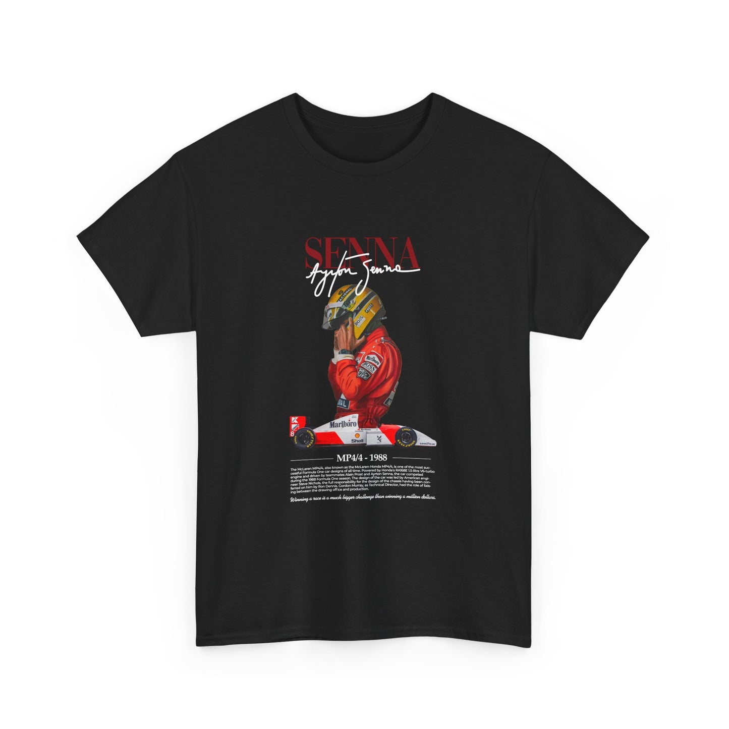 Senna Formula 1 Unisex Tee