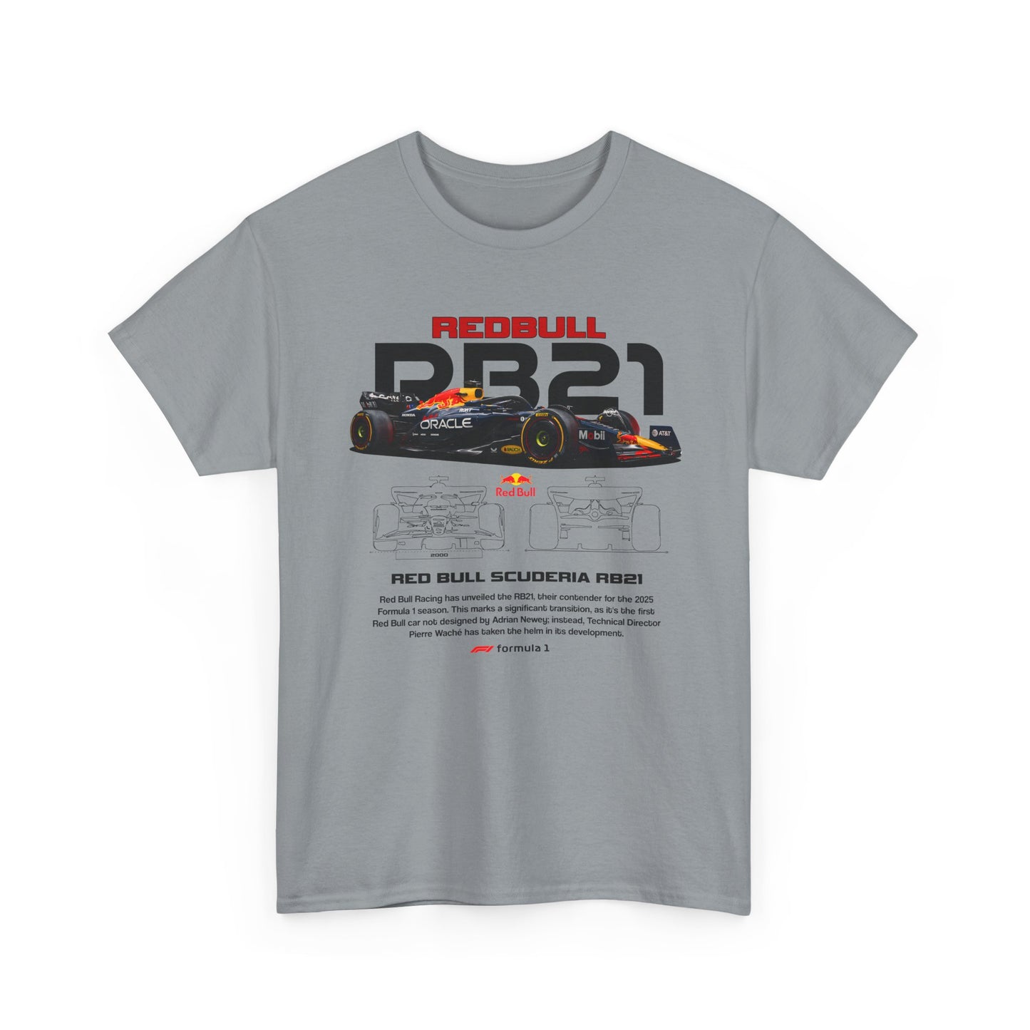 Red Bull Formula 1 Unisex Tee Shirt