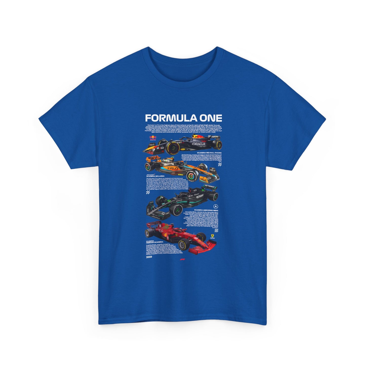 Scuderias Formula 1 Unisex Tee