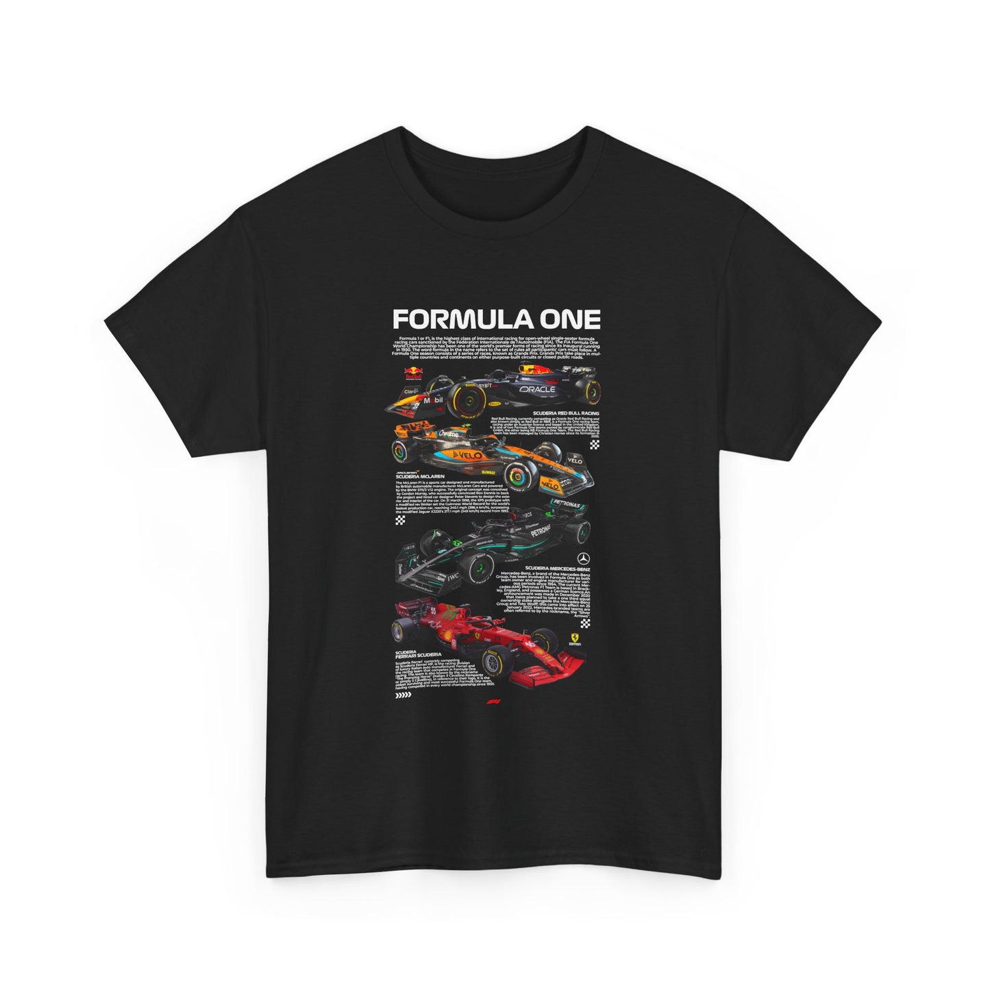Scuderias Formula 1 Unisex Tee