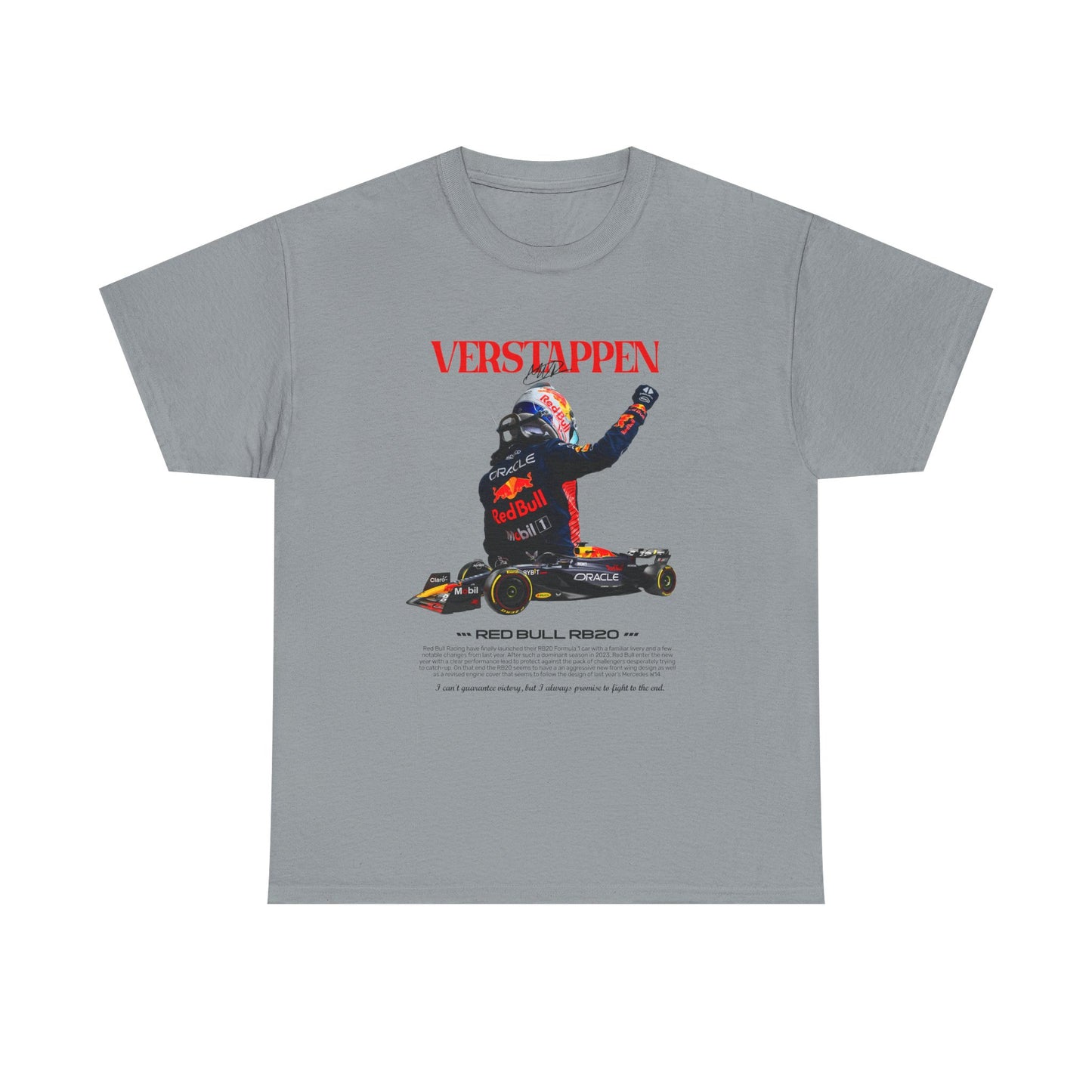 Max Verstappen Formula 1 Unisex T Shirt