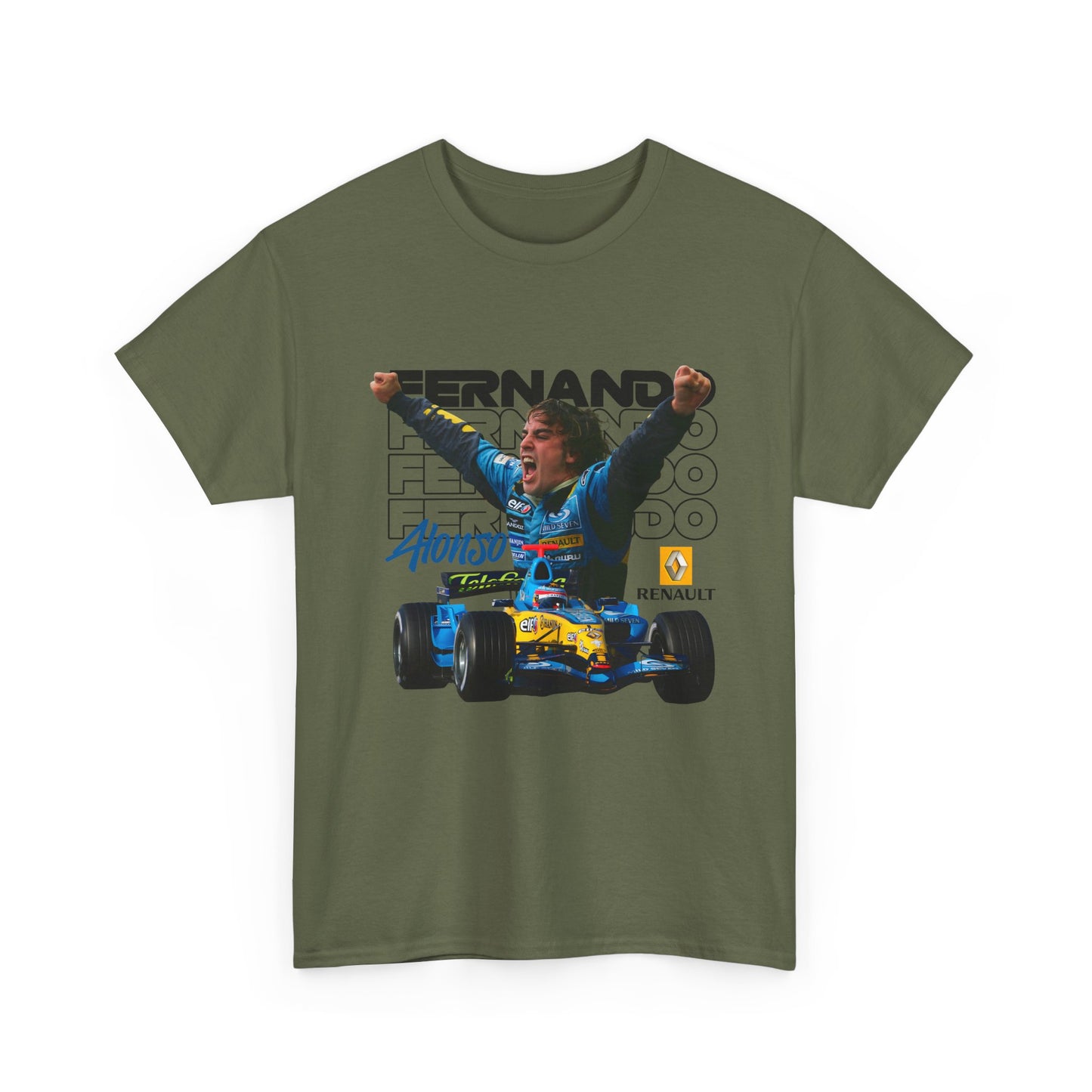 Fernando Alonso Formula 1 Unisex T Shirt