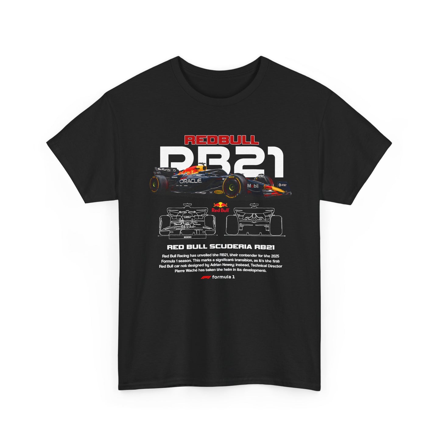 Red Bull Formula 1 Unisex Tee Shirt