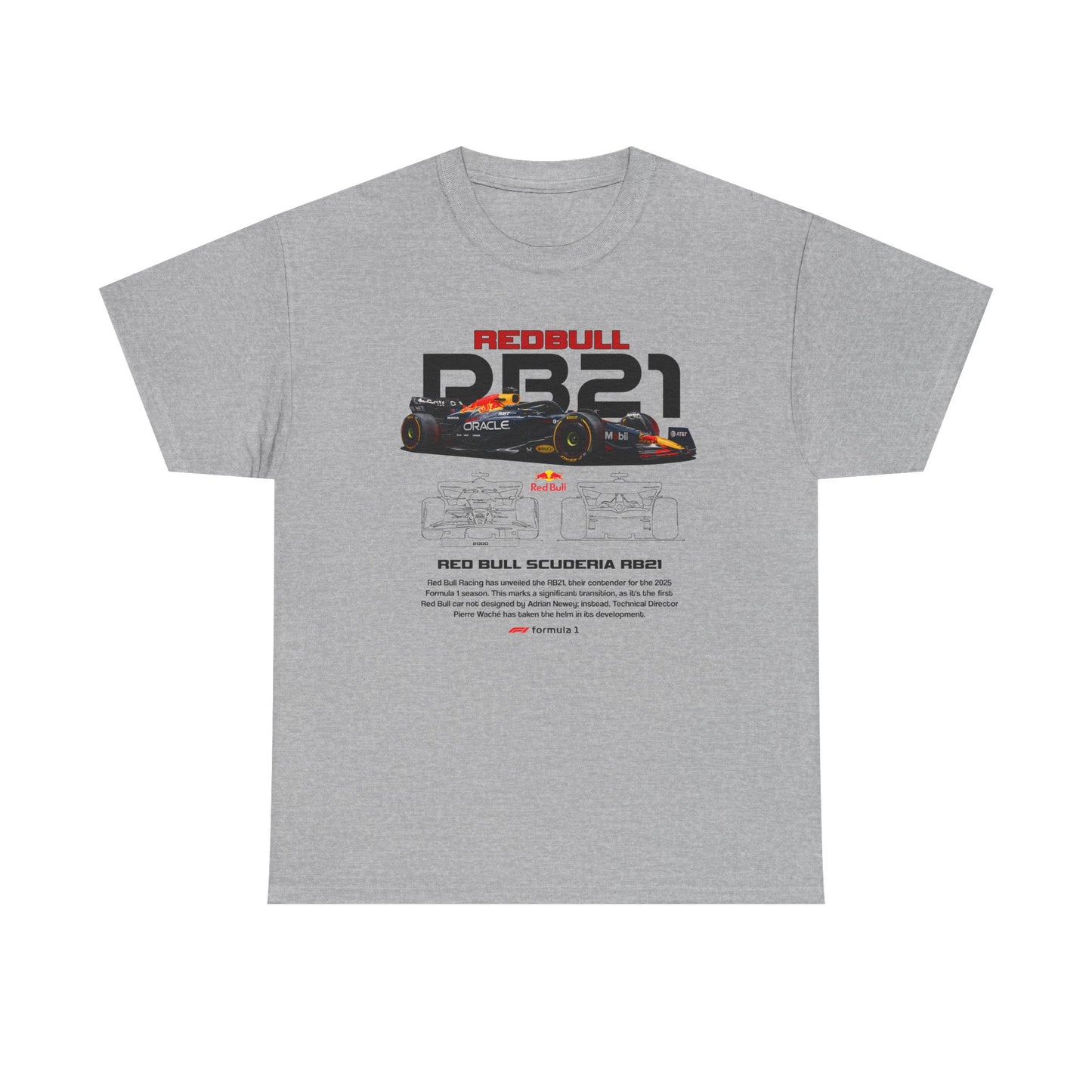 Red Bull Formula 1 Unisex Tee Shirt