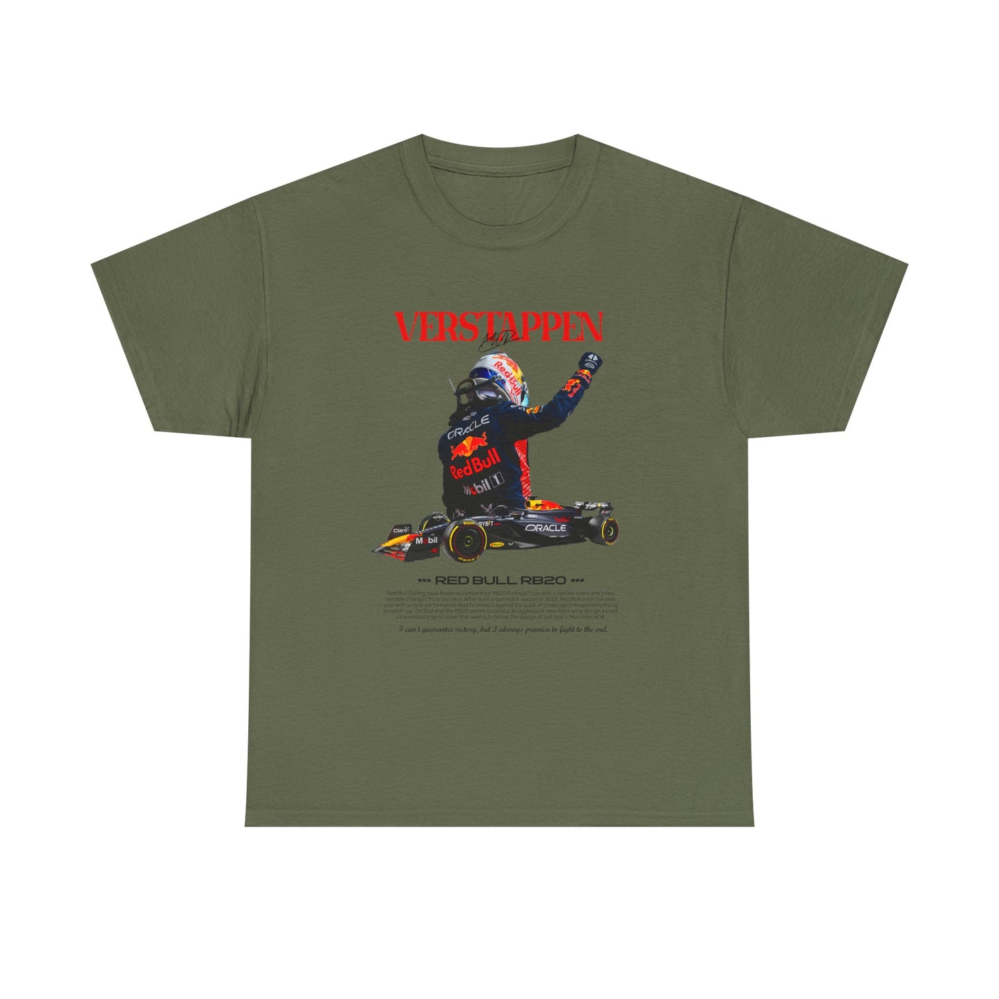 Max Verstappen Formula 1 Unisex T Shirt