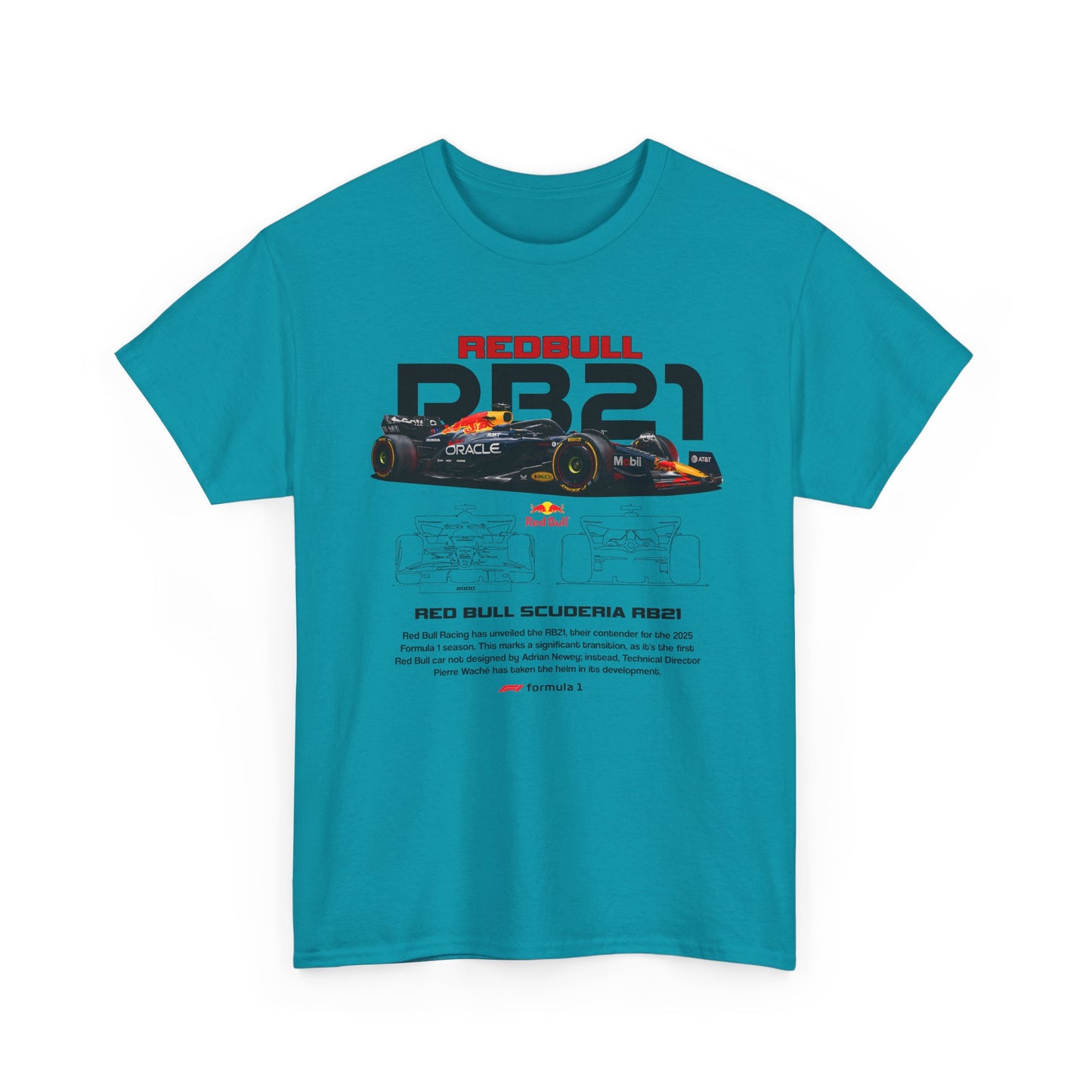 Red Bull Formula 1 Unisex Tee Shirt