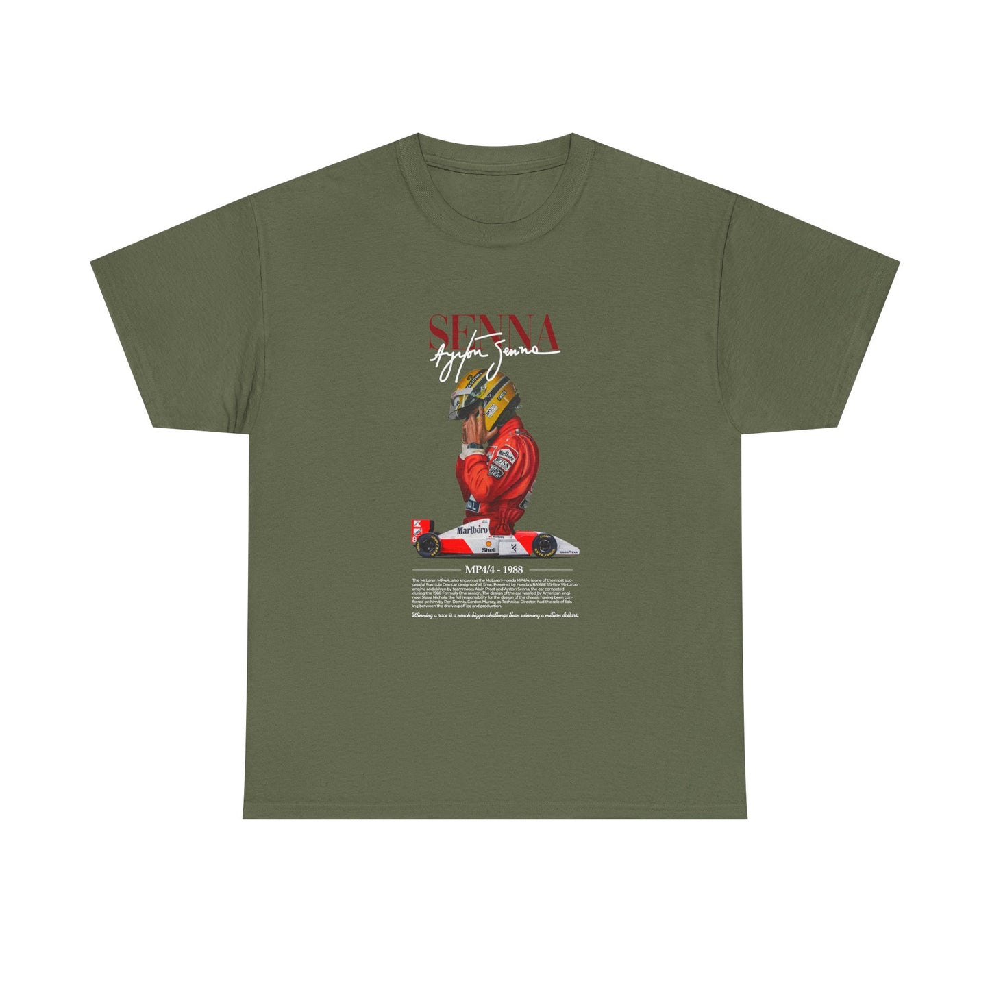 Senna Formula 1 Unisex Tee
