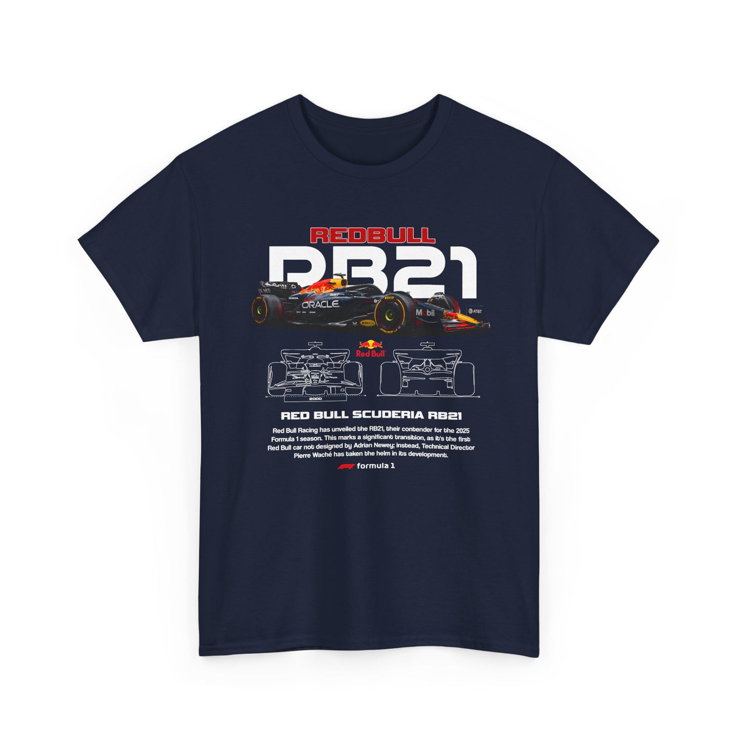 Red Bull Formula 1 Unisex Tee Shirt