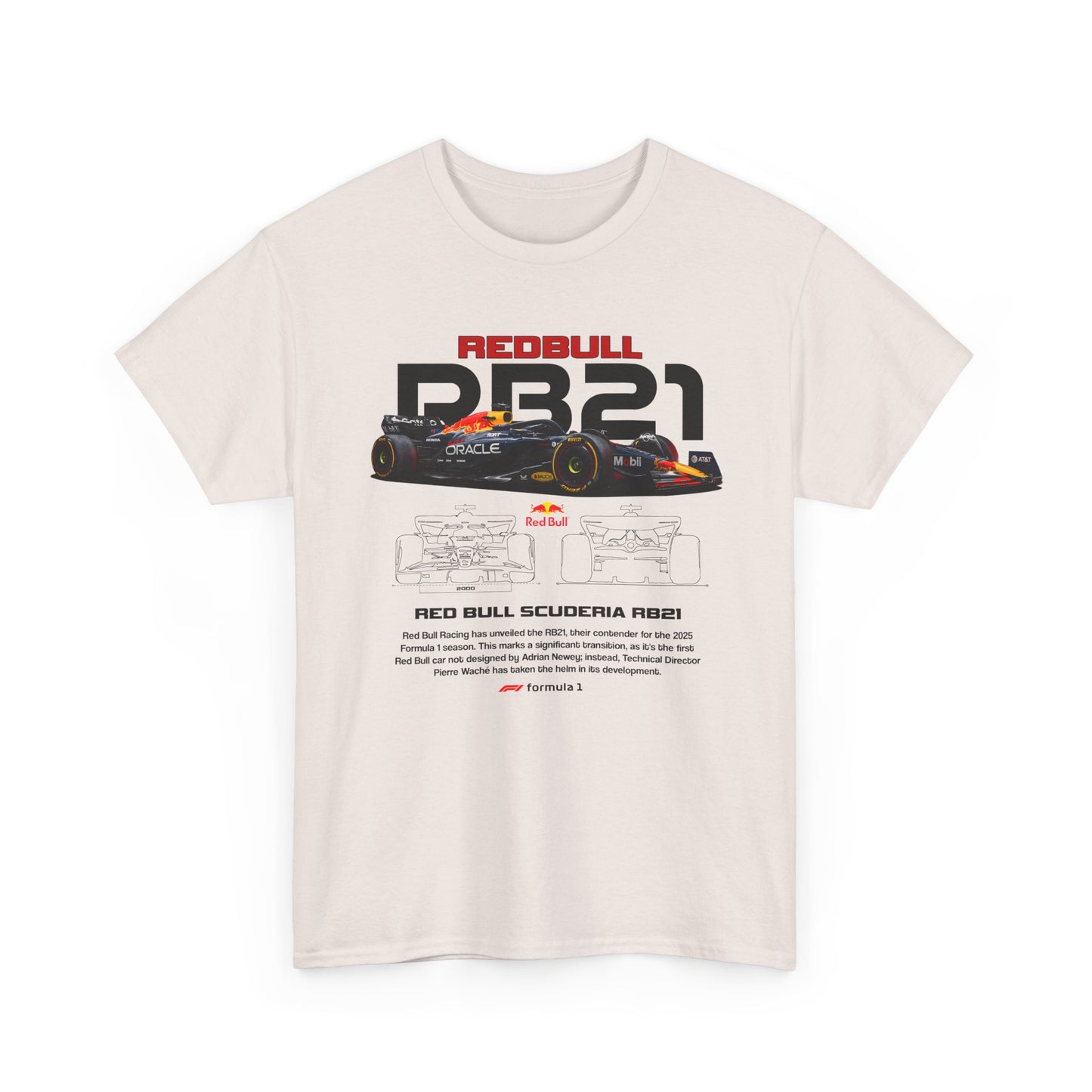 Red Bull Formula 1 Unisex Tee Shirt