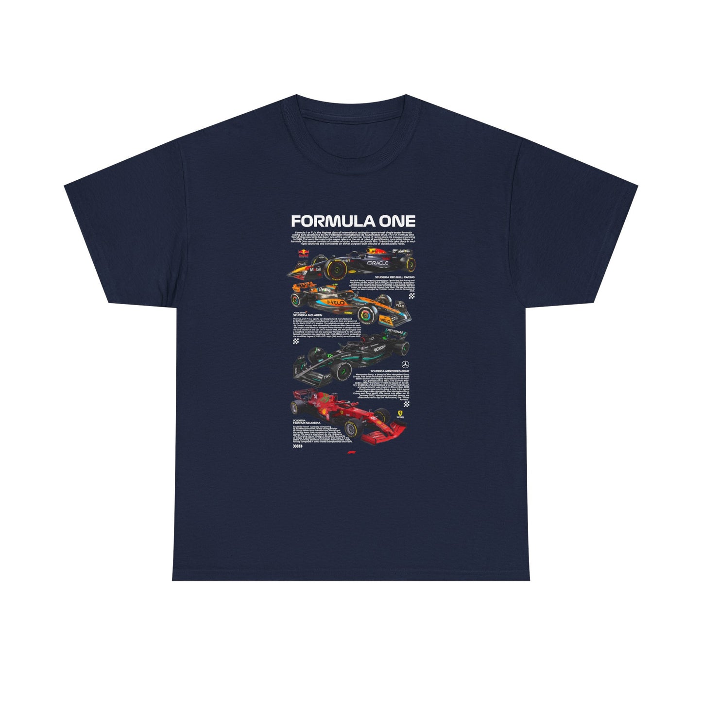 Scuderias Formula 1 Unisex Tee