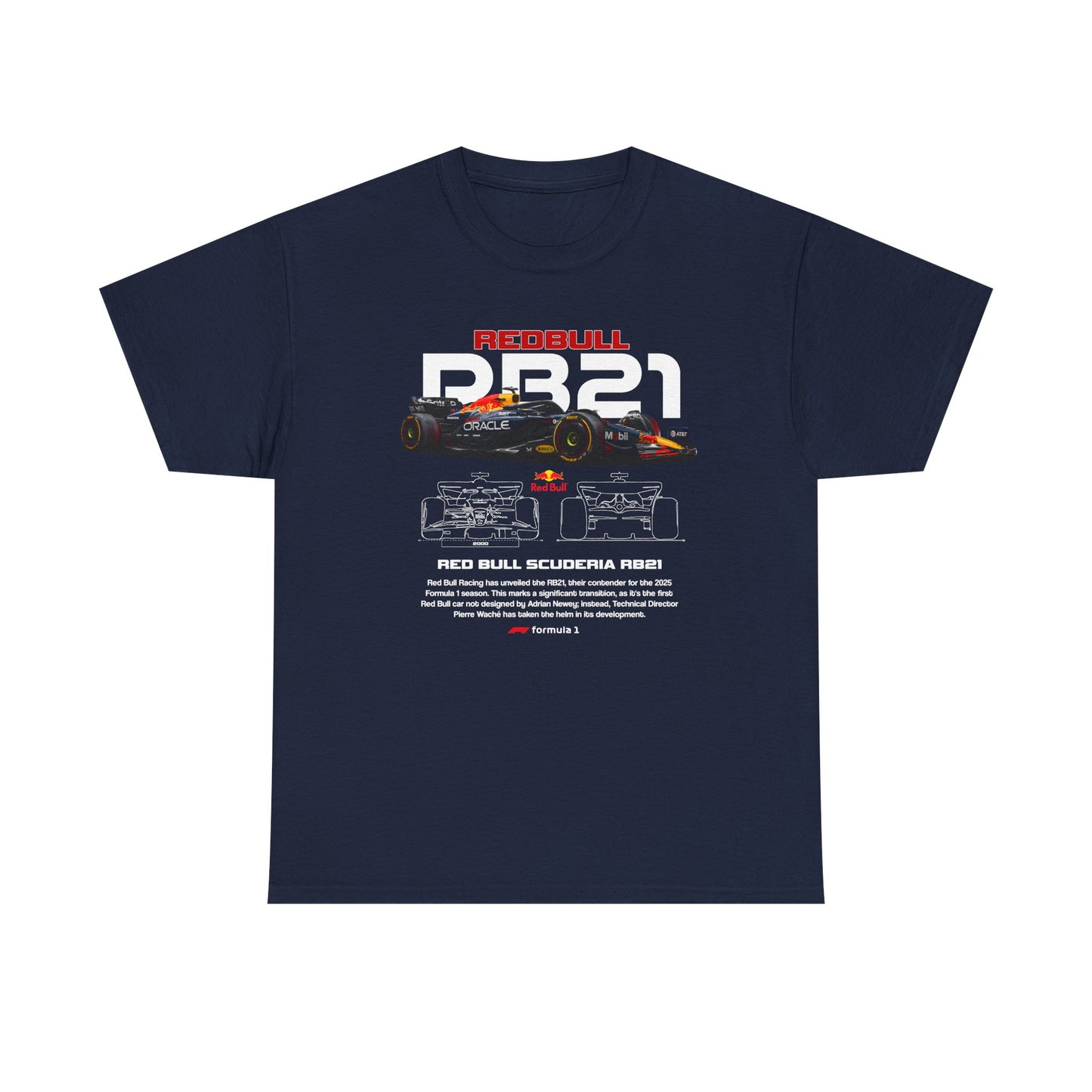 Red Bull Formula 1 Unisex Tee Shirt