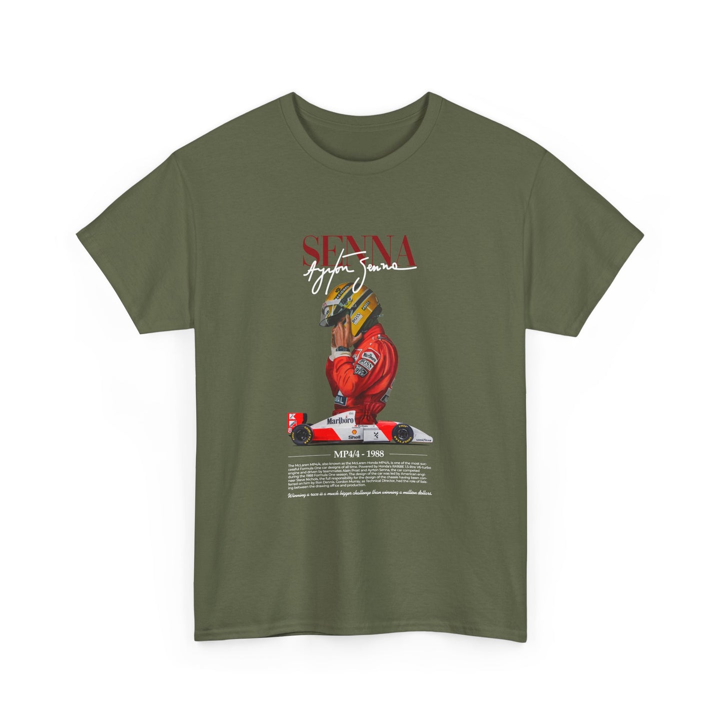 Senna Formula 1 Unisex Tee