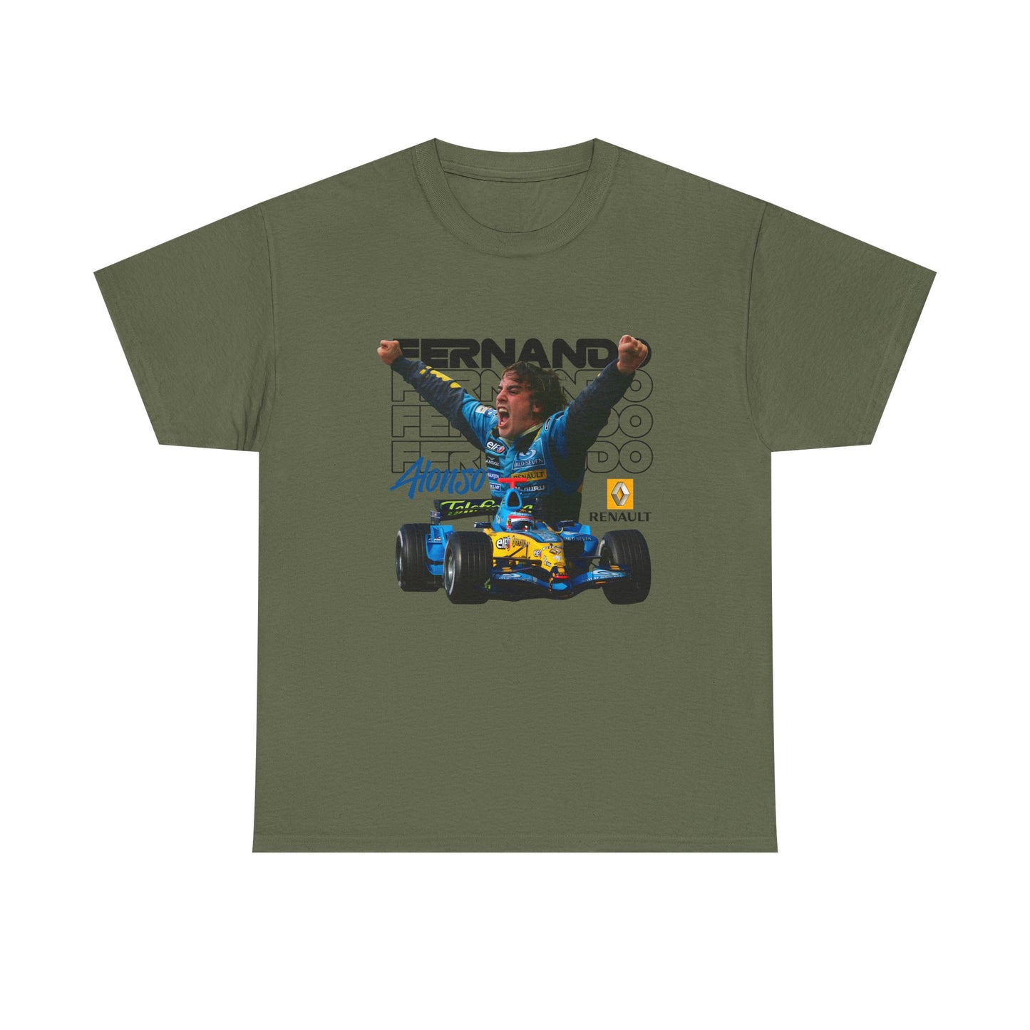 Fernando Alonso Formula 1 Unisex T Shirt