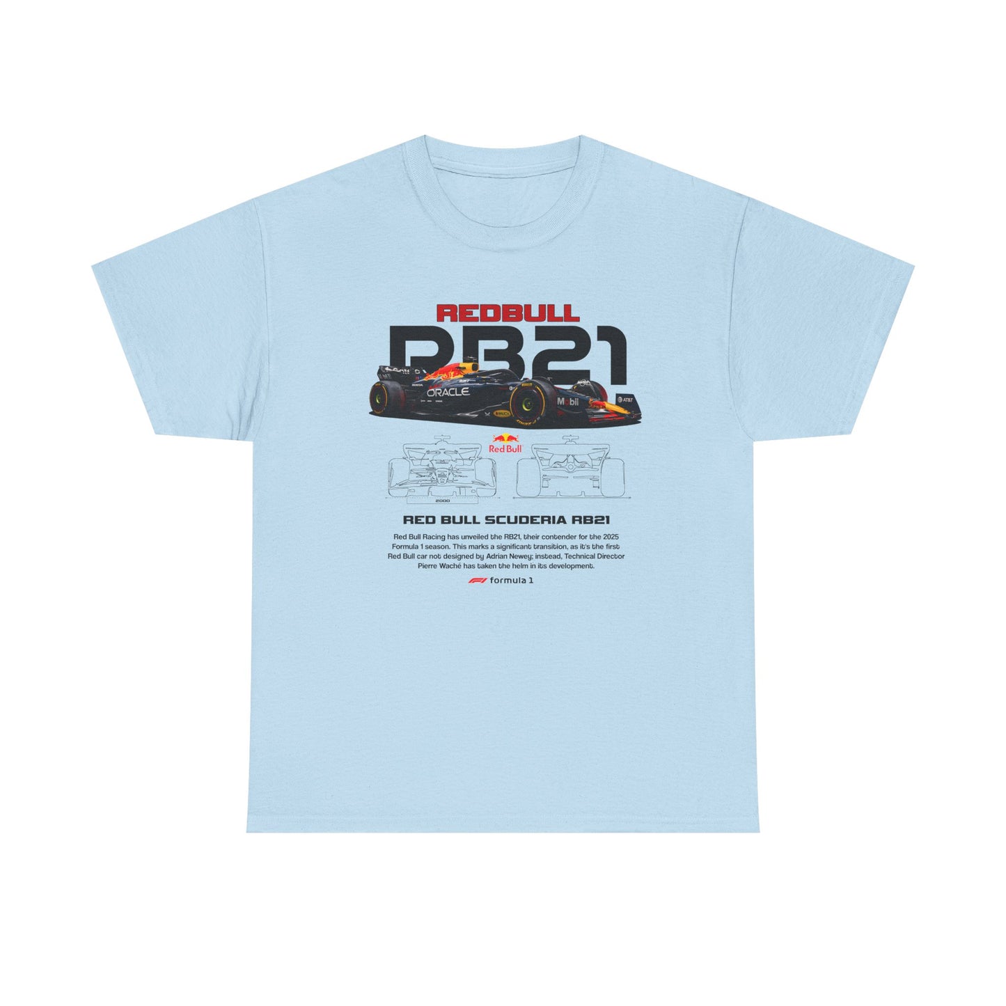 Red Bull Formula 1 Unisex Tee Shirt