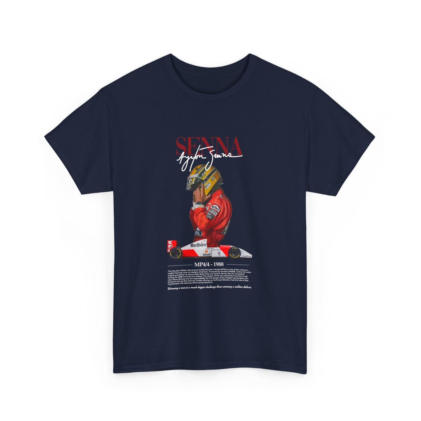Senna Formula 1 Unisex Tee
