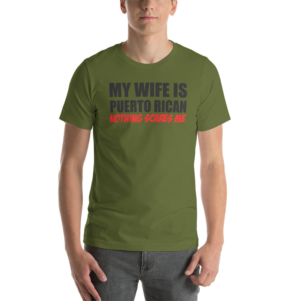 My Wife is Puerto Rican Unisex T-Shirt