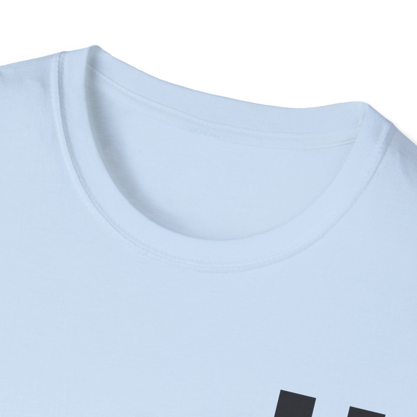 Human T-Shirt — Minimalist Back Print "HUMAN." Tee