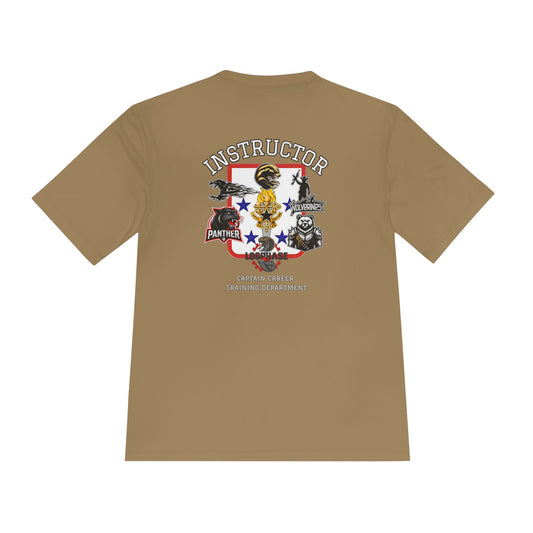 Instructor CCTD CASCOM EDITION Military Unisex Moisture-Wicking Tee