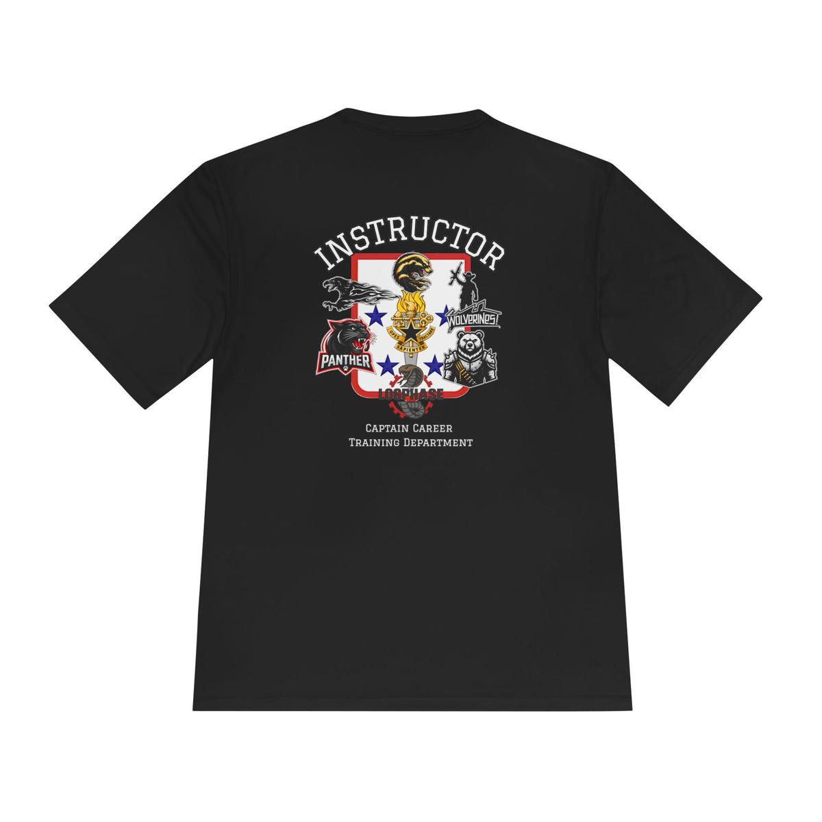 Instructor ΚΚΤΔ CASCOM EDITION Military Unisex Moisture-Wicking Tee