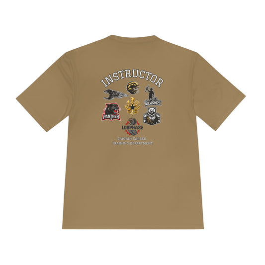 Instructor CCTD Military Unisex Moisture-Wicking Tee