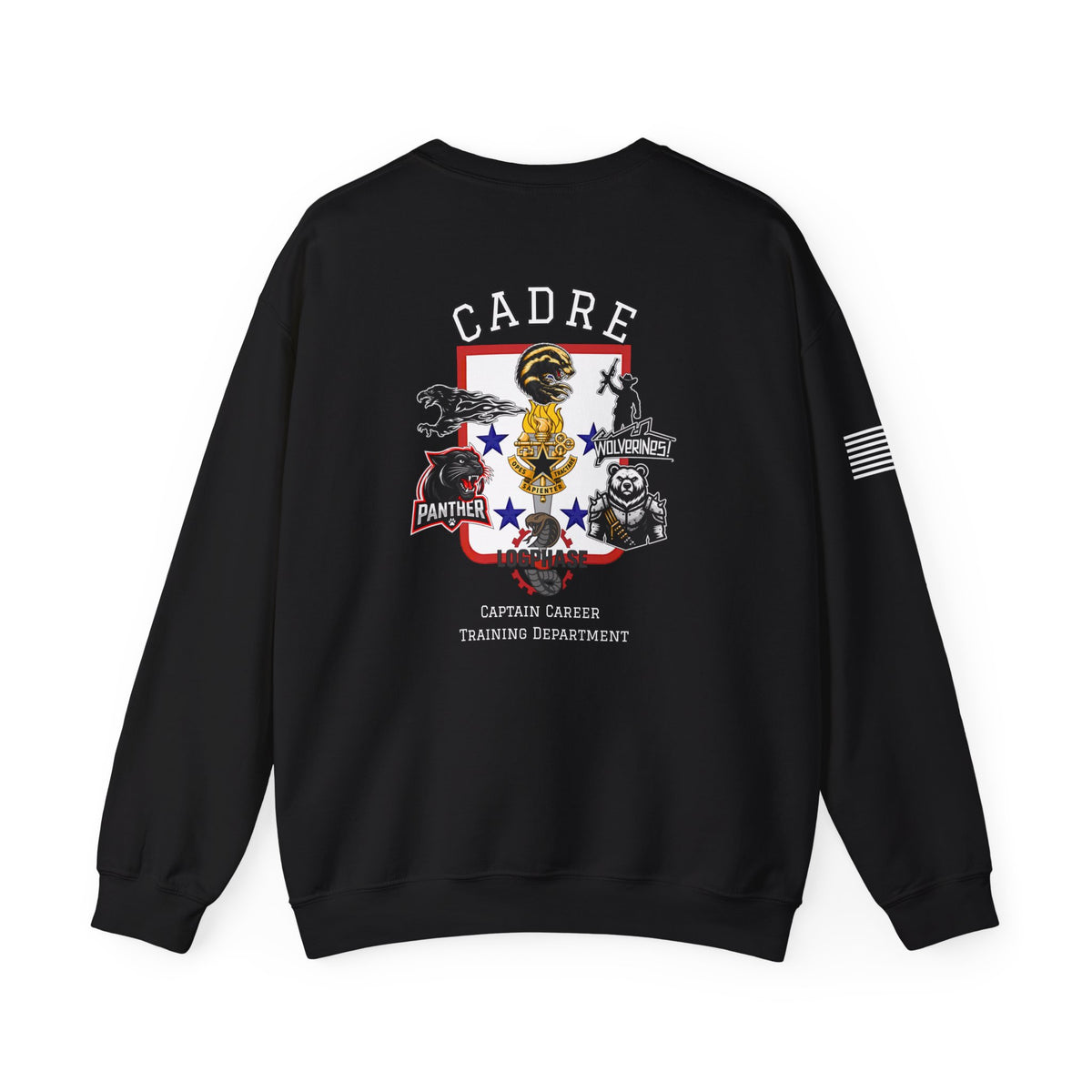 CADRE CASCOM Captain Career Training Dept. Crest Logo Sweatshirt