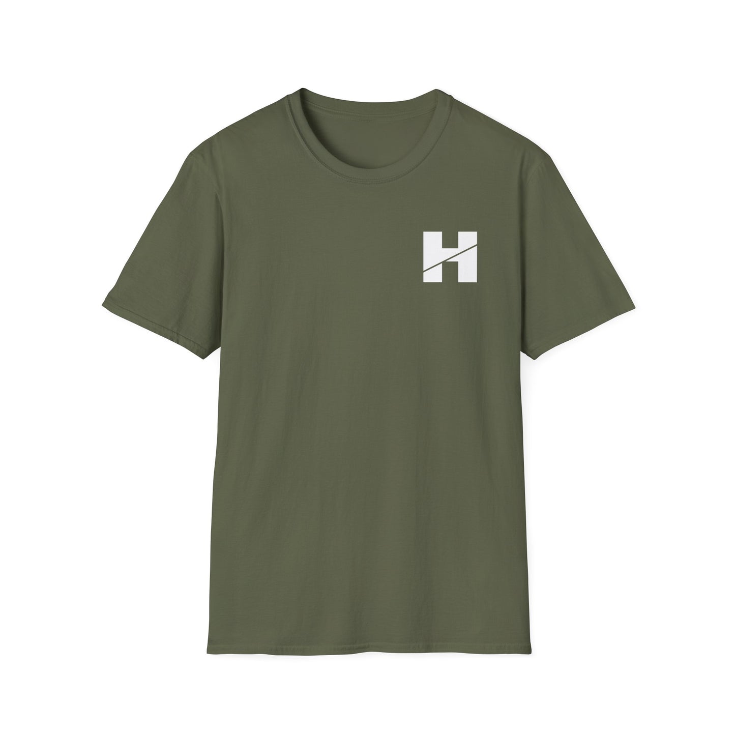 Human T-Shirt — Minimalist Back Print "HUMAN." Tee