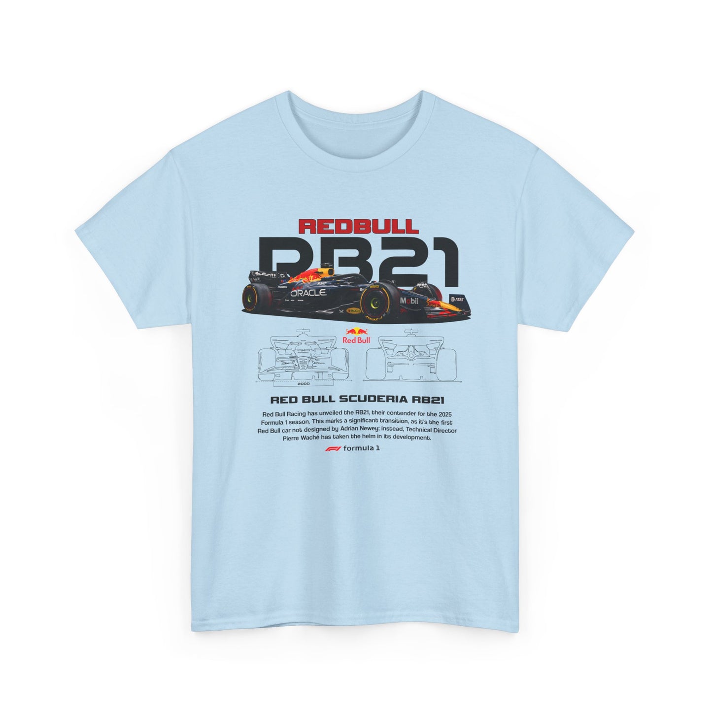 Red Bull Formula 1 Unisex Tee Shirt