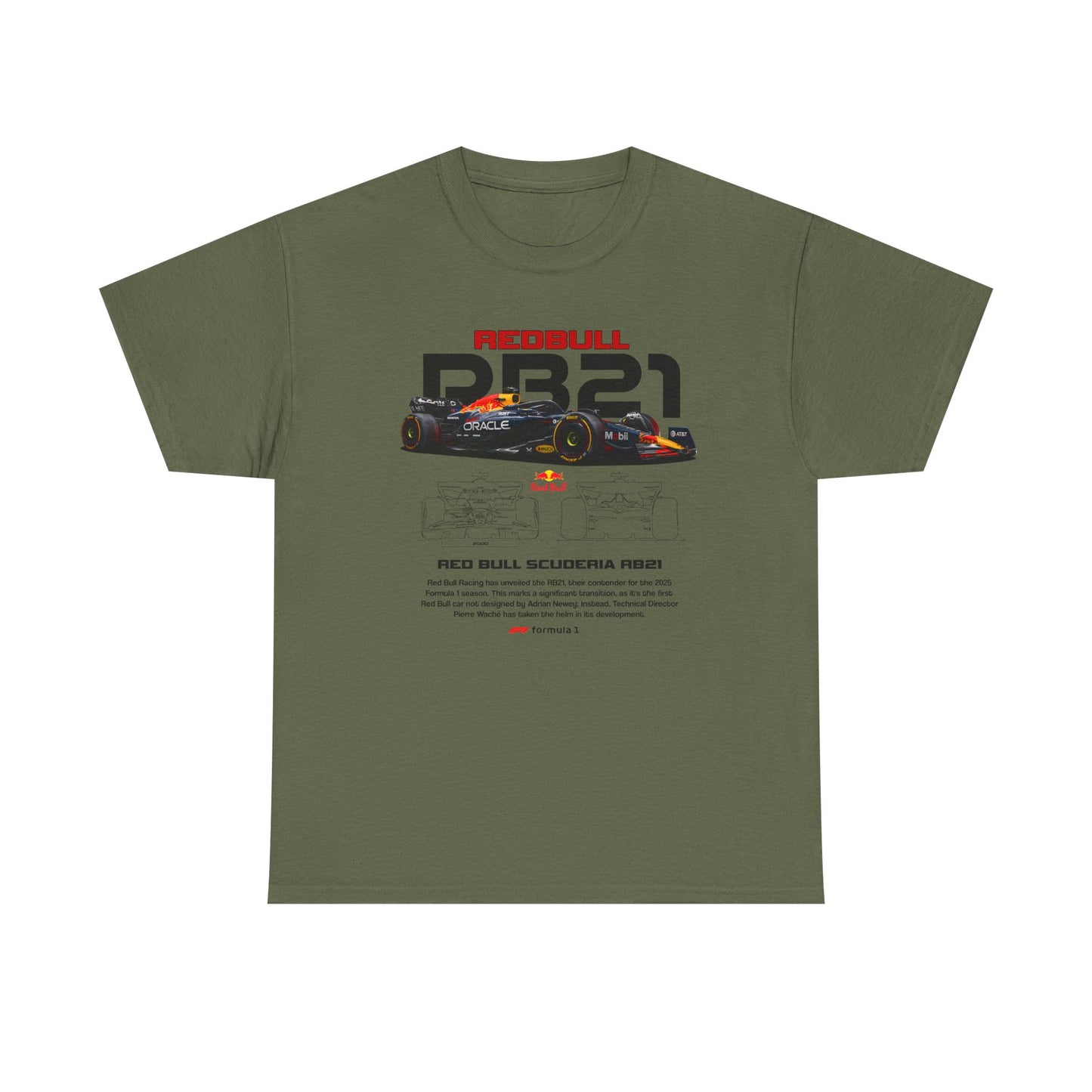 Red Bull Formula 1 Unisex Tee Shirt