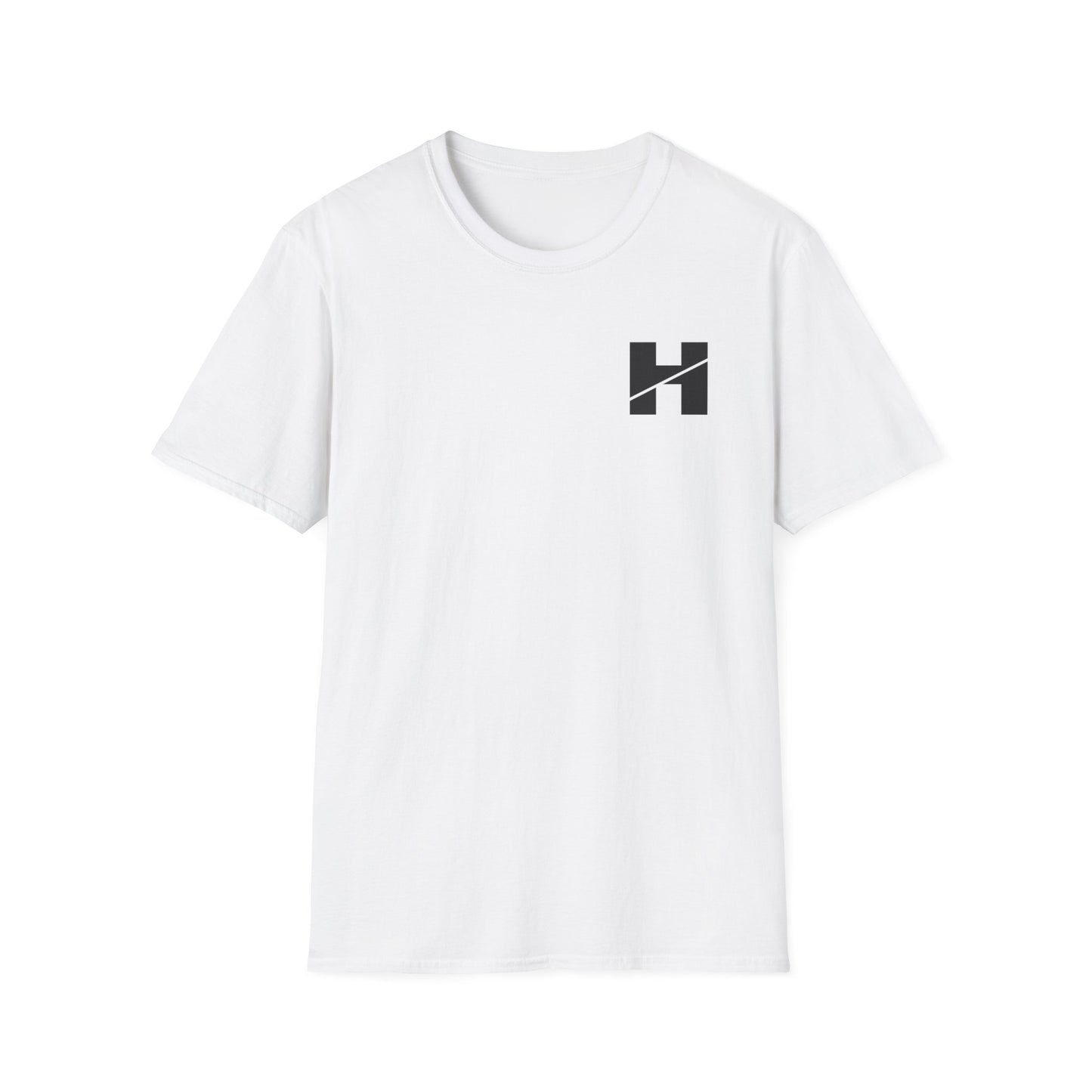 Human T-Shirt — Minimalist Back Print "HUMAN." Tee
