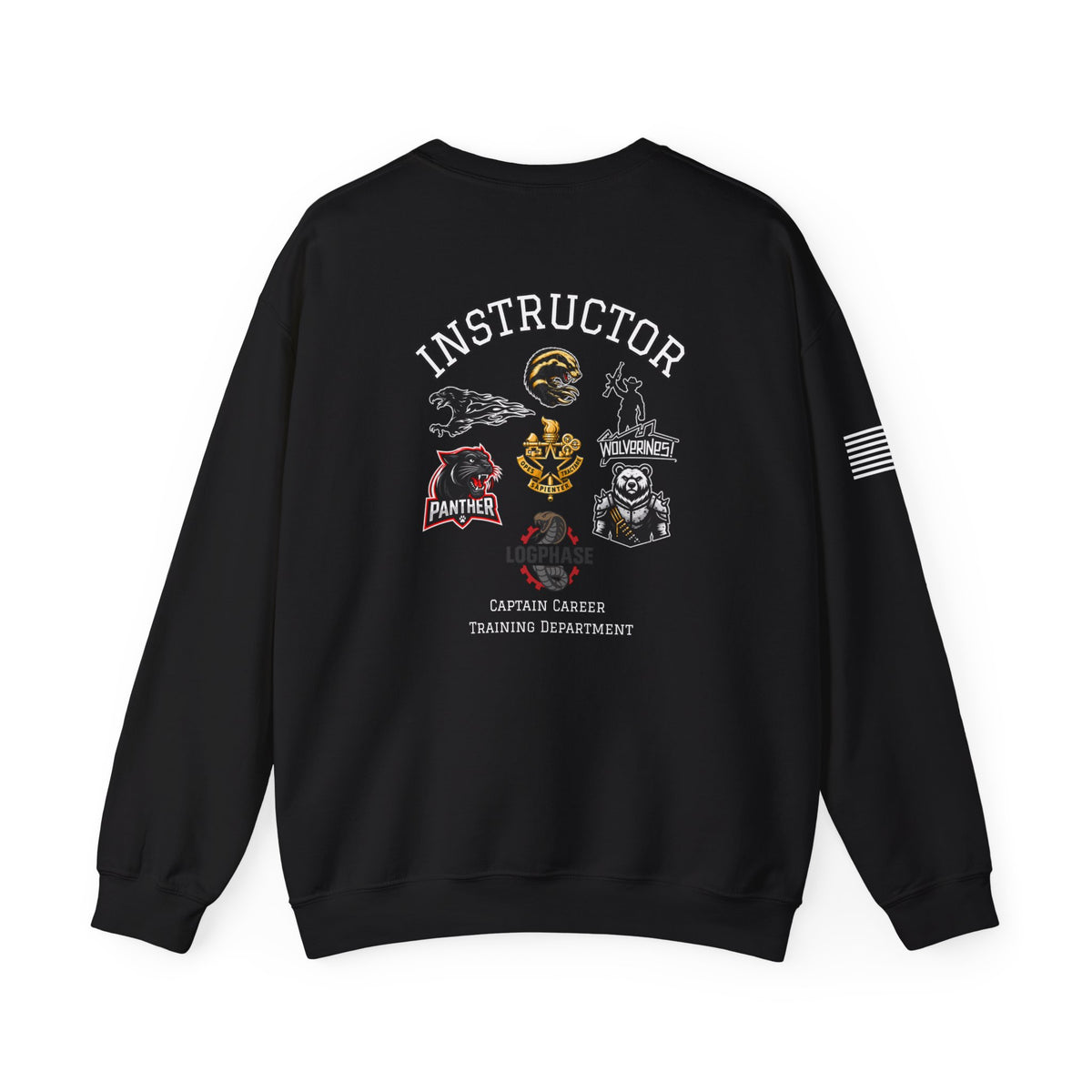 Instructor CCTD Logo Military Sweatshirt