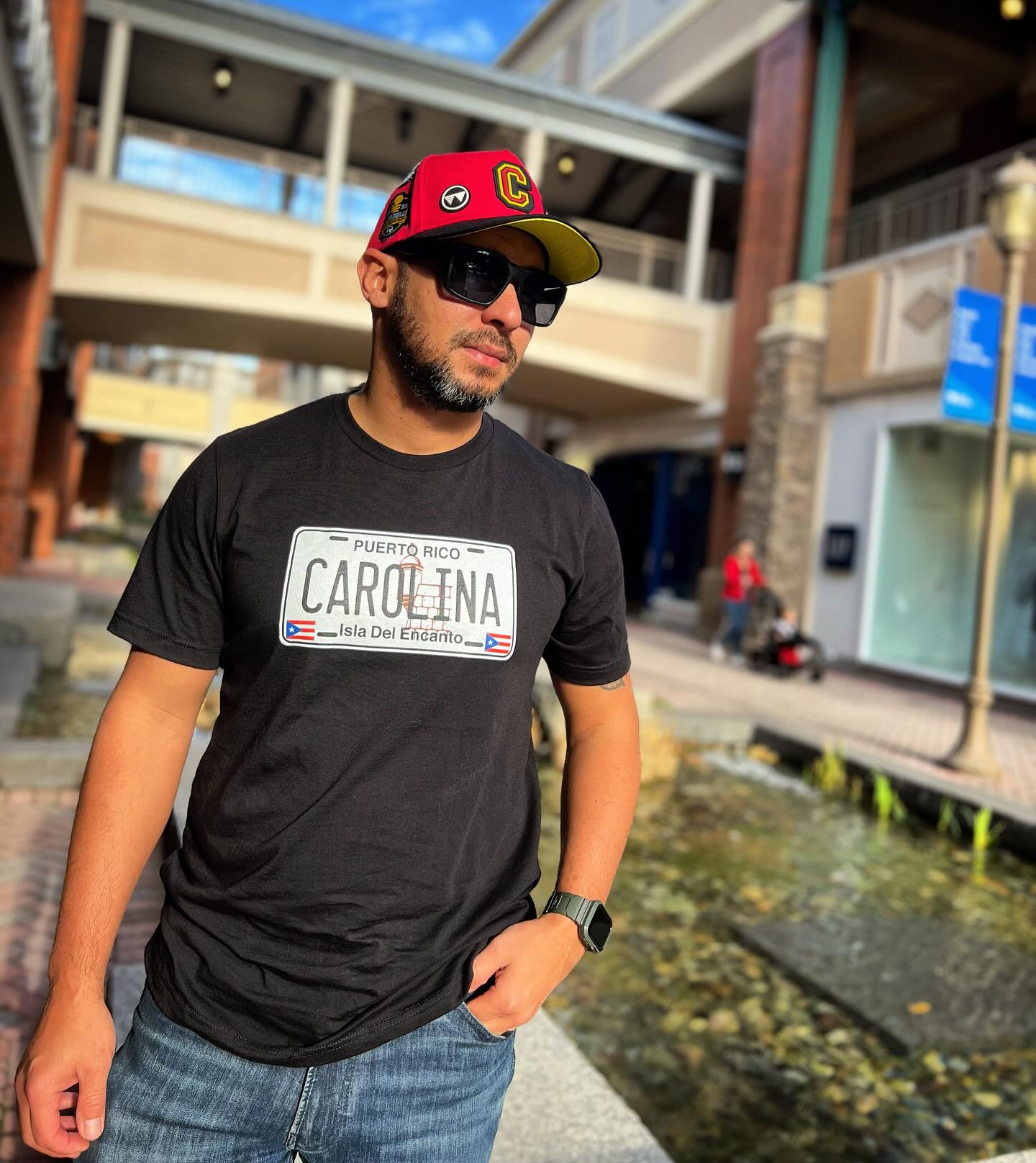 Carolina Puerto Rico License Plate Unisex T-Shirt