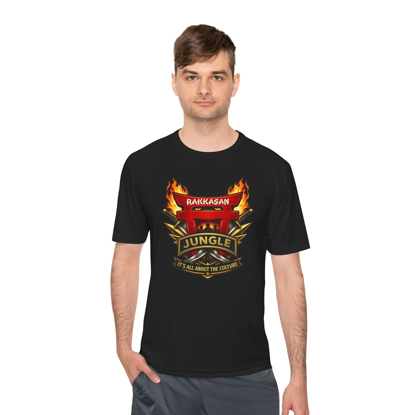 JUNGLE X RAKASSANS EDITION Military Unisex Moisture-Wicking Tee
