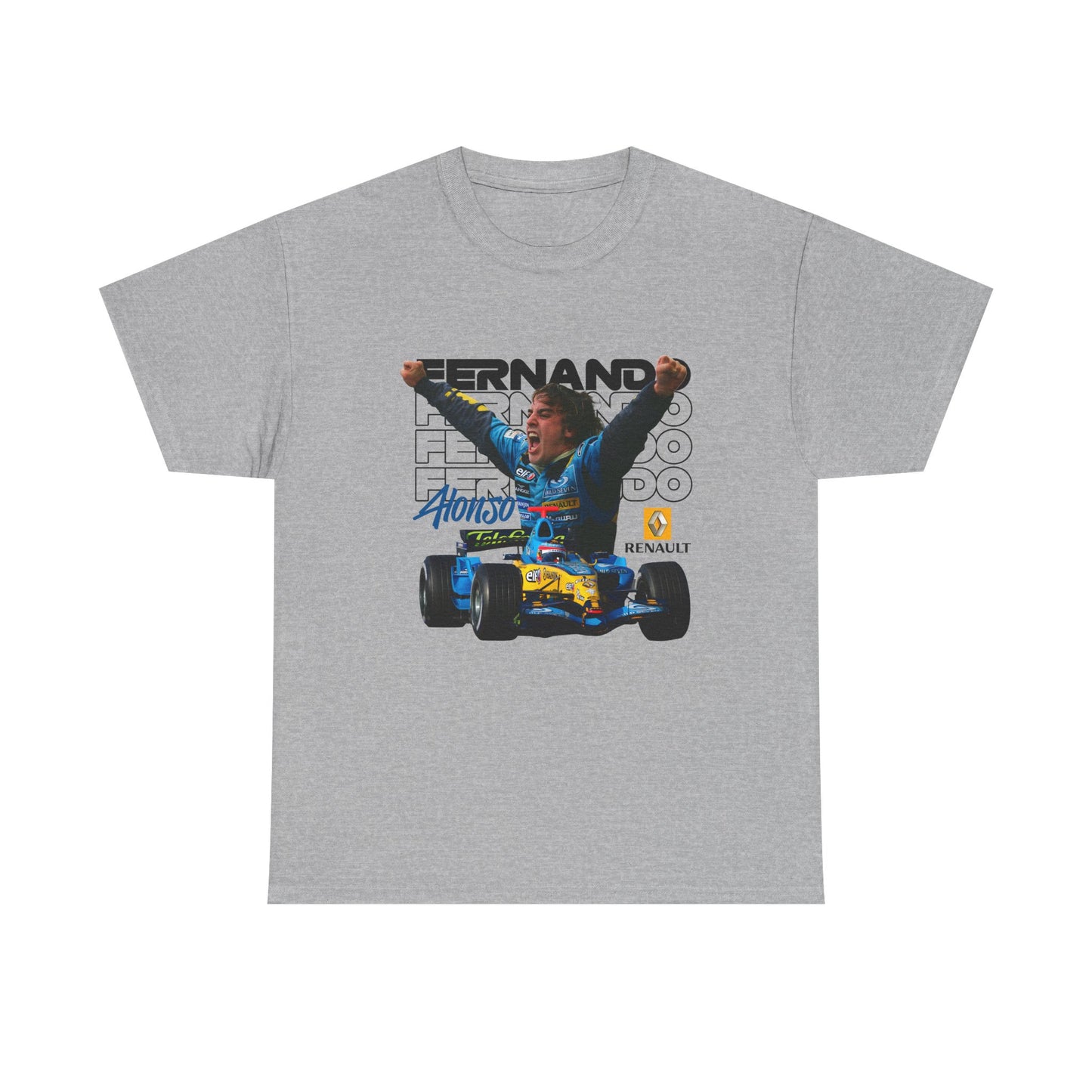 Fernando Alonso Formula 1 Unisex T Shirt