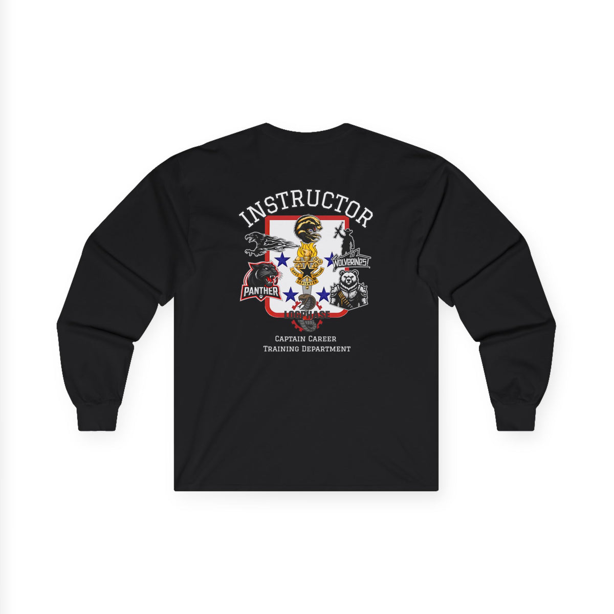 Instructor ΚΚΤΔ Logo Long Sleeve Tee — CCTD Training Department