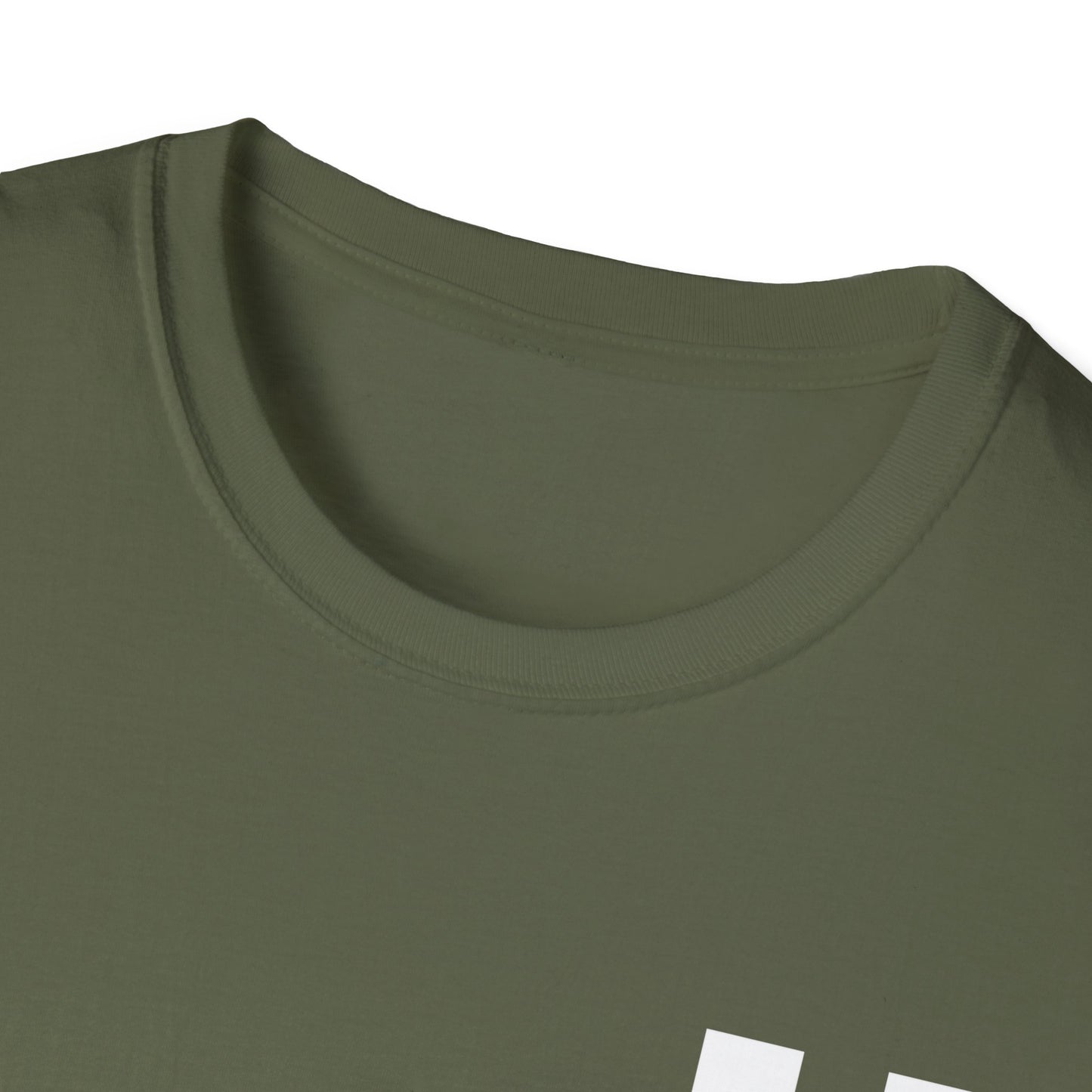 Human T-Shirt — Minimalist Back Print "HUMAN." Tee