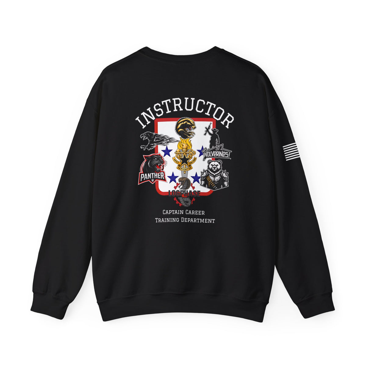Instructor CCTD CASCOM Logo Military Sweatshirt