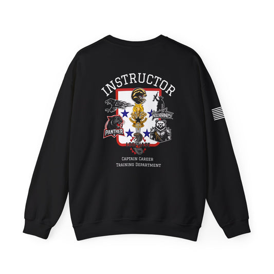 Instructor CCTD CASCOM Logo Military Sweatshirt
