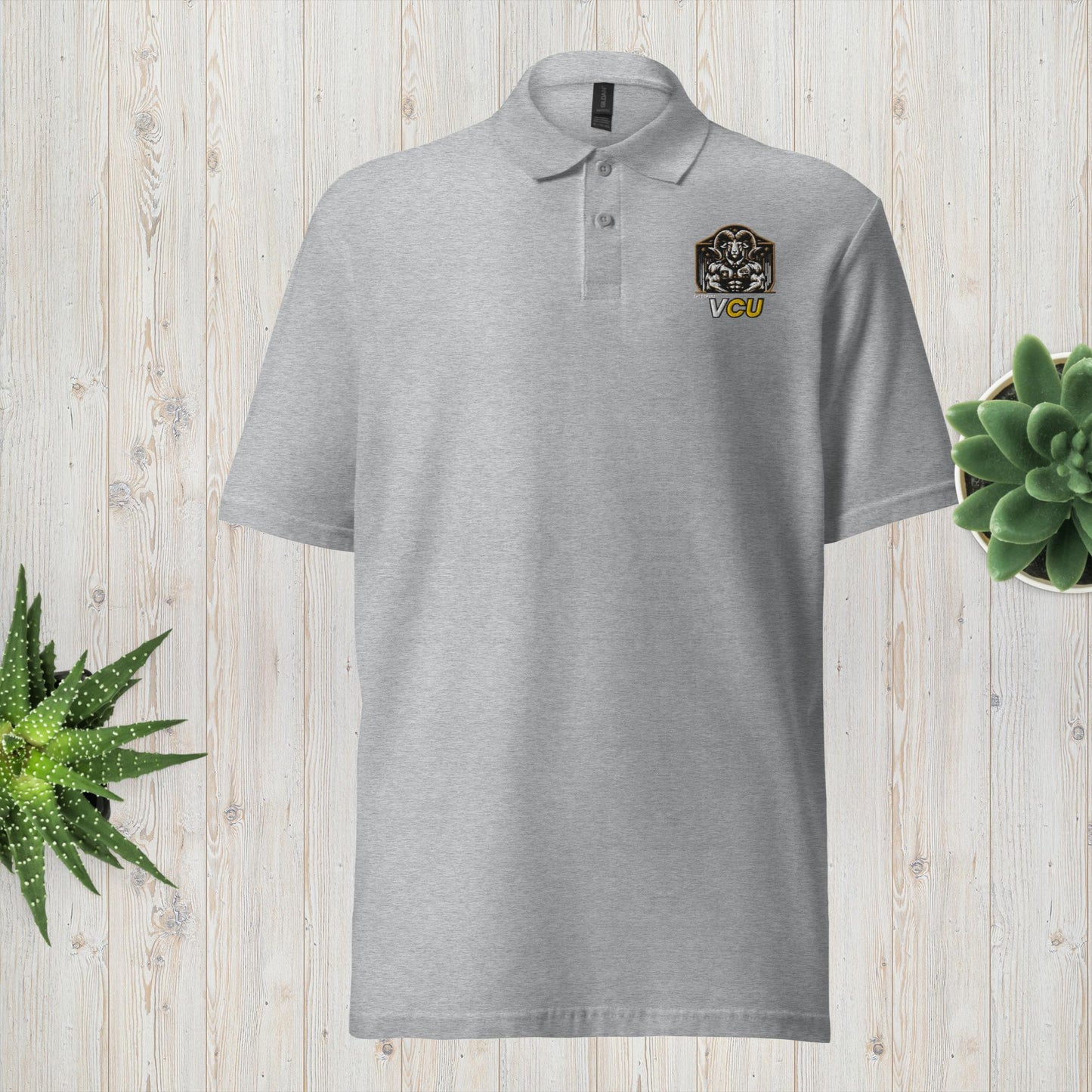 The Cohort 23-24 Ram Logo Military Unisex Polo Shirt